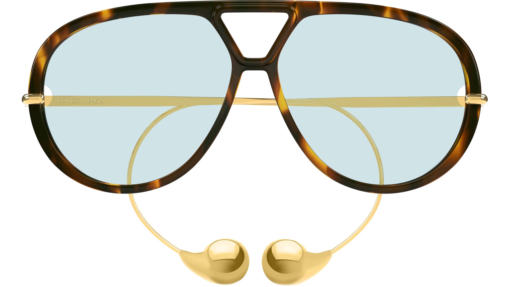 Bottega Veneta Sunglasses BV1273S 007 Shiny Spotted Havana - eye