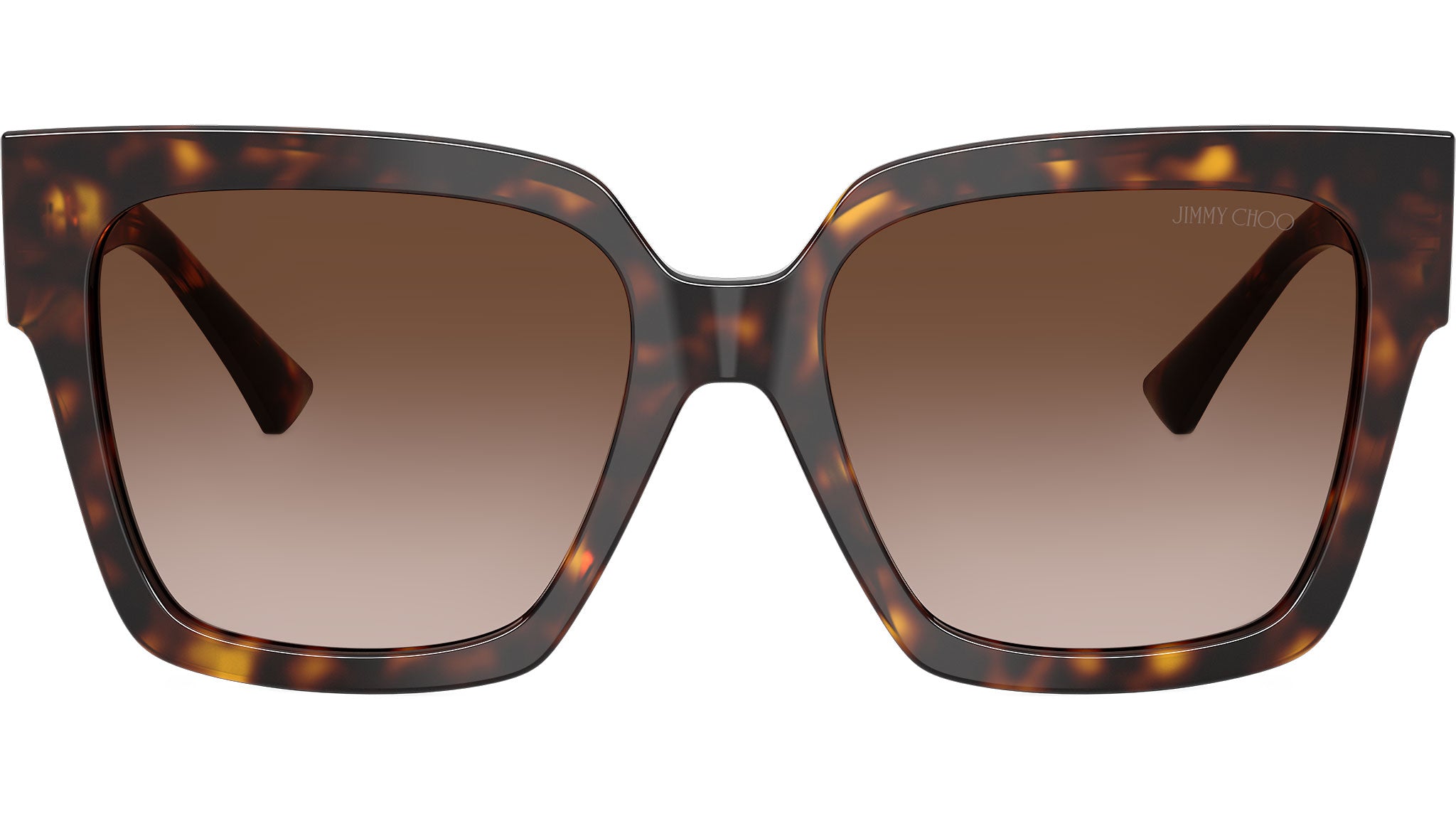 Jimmy Choo Tortoiseshell Women’s Sunglasses - Brown Lenses Jimmy Choo Woman Sunglass Jc5022b In Dark Brown | ModeSens main image 4