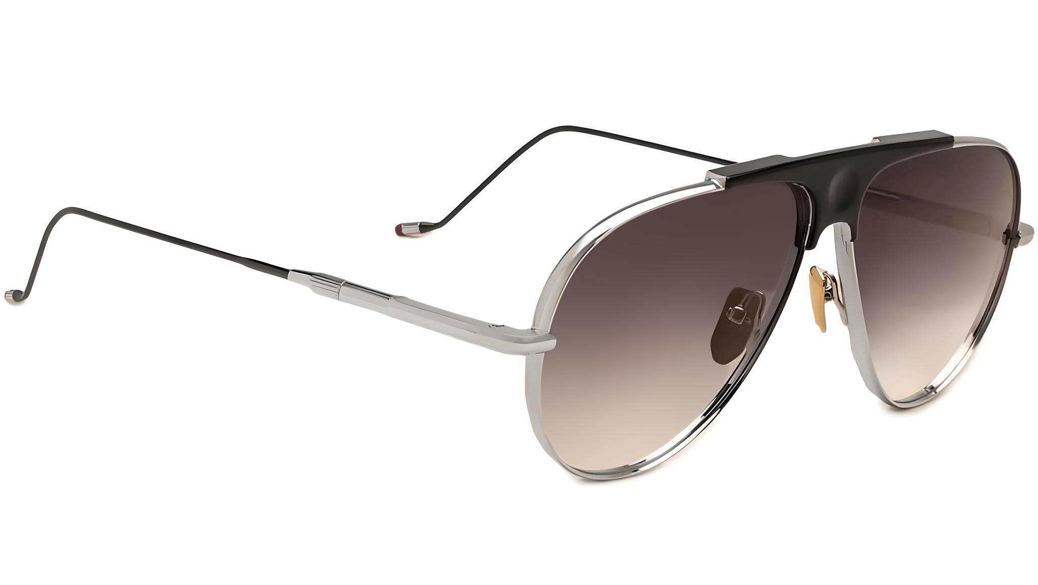 Jacques Marie Mage Daido Silver Sunglasses - eye-oo.com