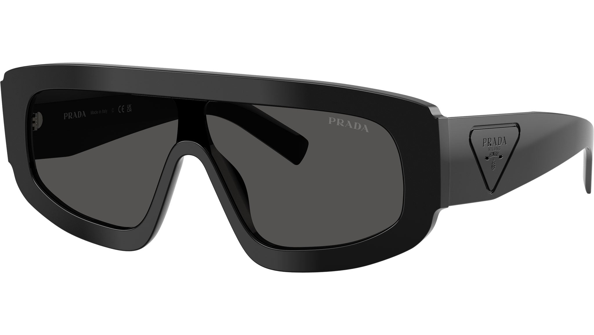 PR D10S Prada Sunglasses 16K08Z Black - eye-oo.com