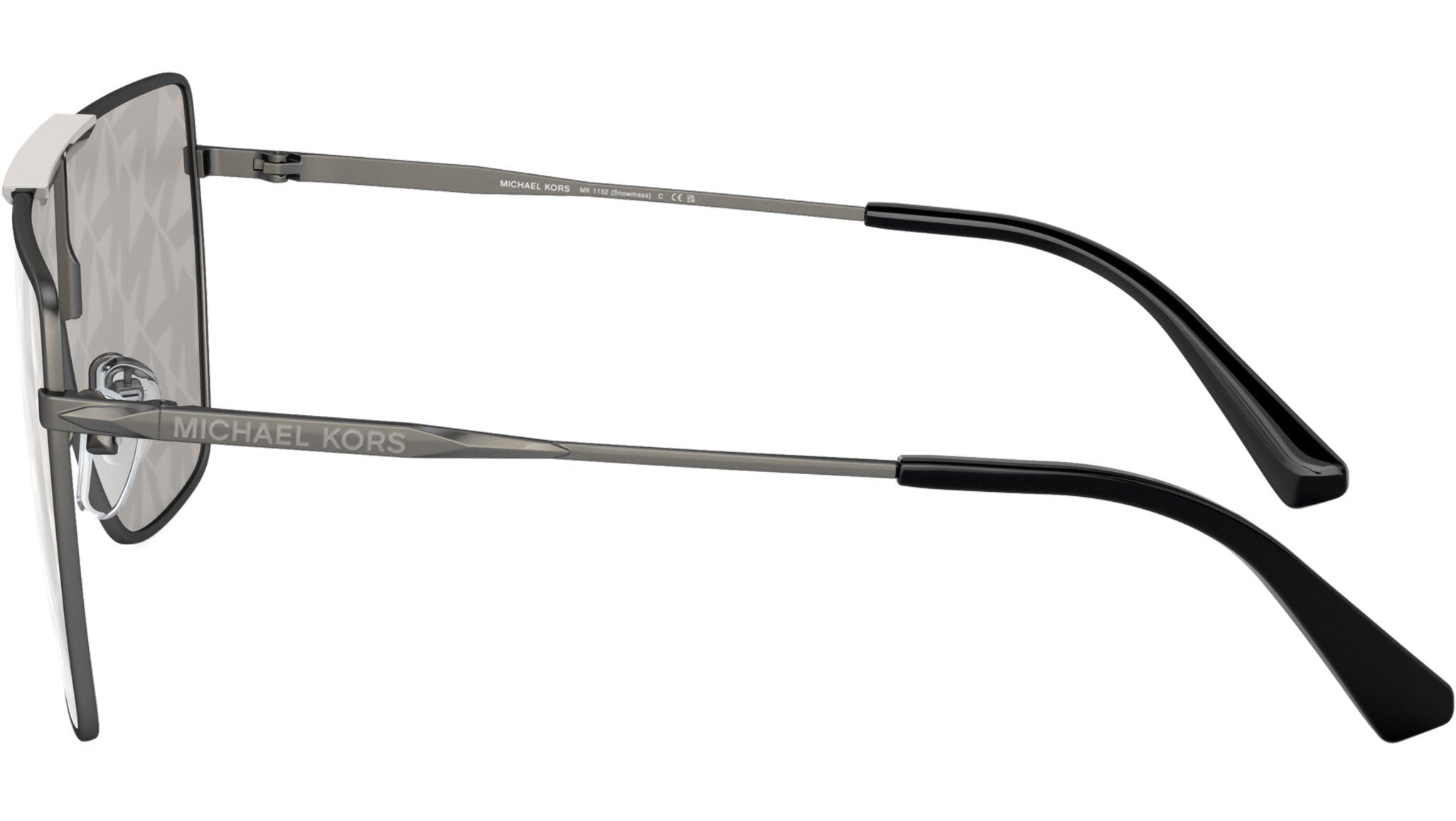 Michael Kors Snowmass MK1152 Sunglasses 1002/E Gunmetal  display picture 2