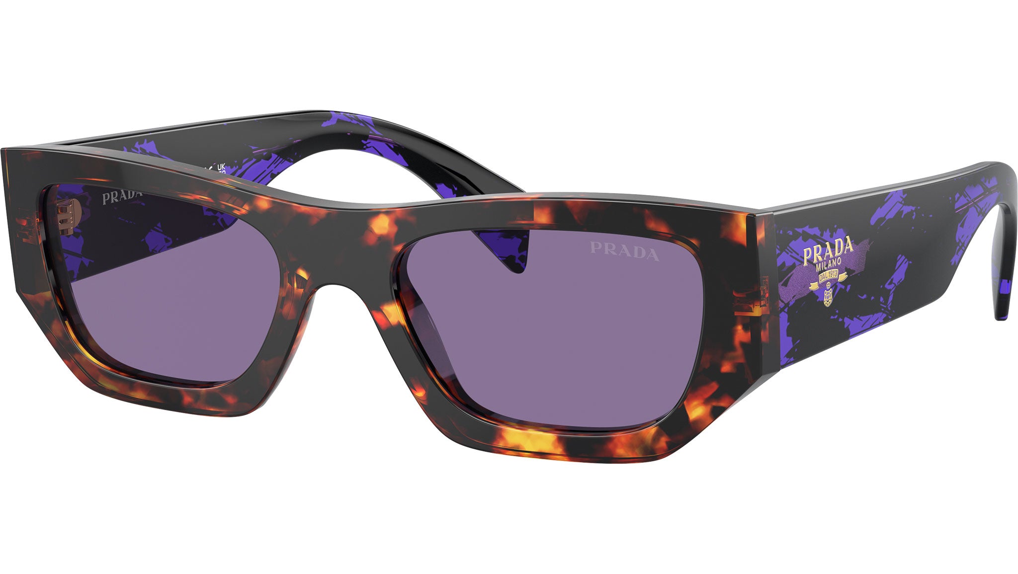 Prada PR A01S Sunglasses 14O50B Tortoise - eye-oo.com