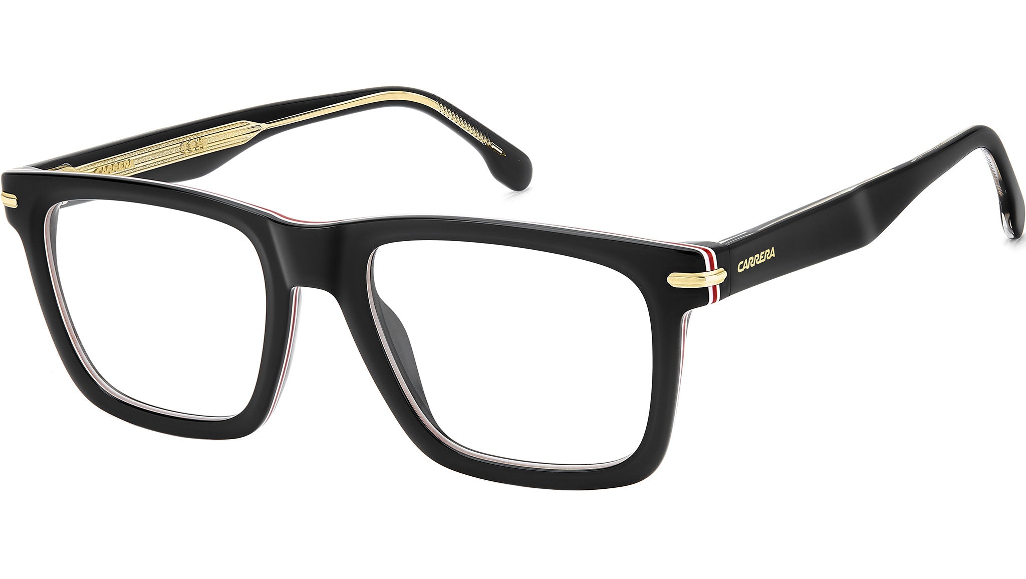 Carrera Black Acetate Glasses  (Frames) Carrera 3063 807 Optical Frame Black - eye-oo.com main image 4