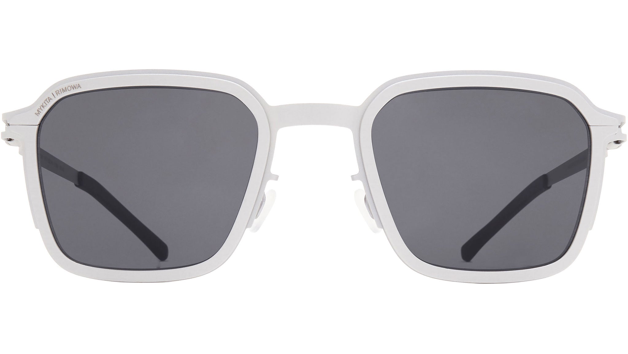 Mykita MR002 Sunglasses AL2 White Silver Silver - eye-oo.com