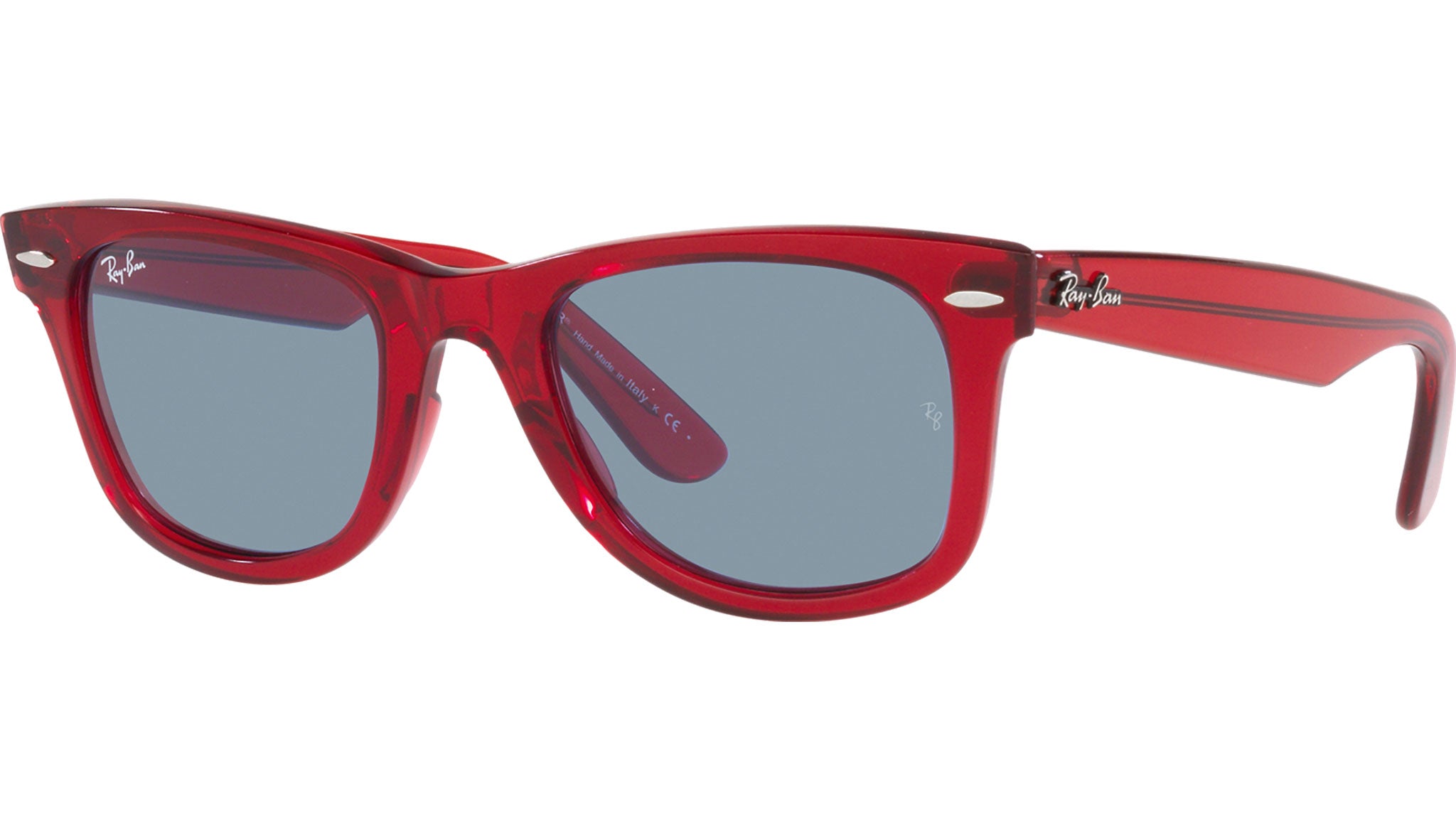 Ray-Ban Wayfarer RB2140 661456 Red Sunglasses - eye-oo.com