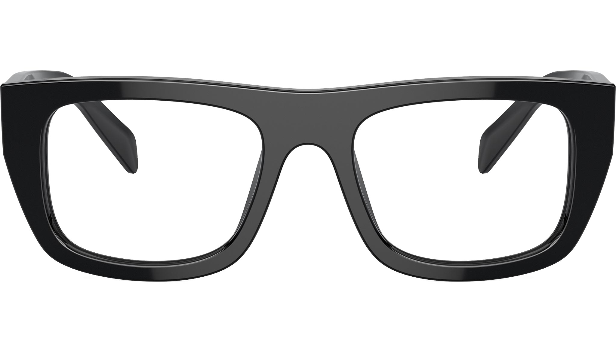 NEW Prada PR A17V Eyeglasses Frames in Black 0PR_A17V__15O1O1__P21__shad__f  main image 2