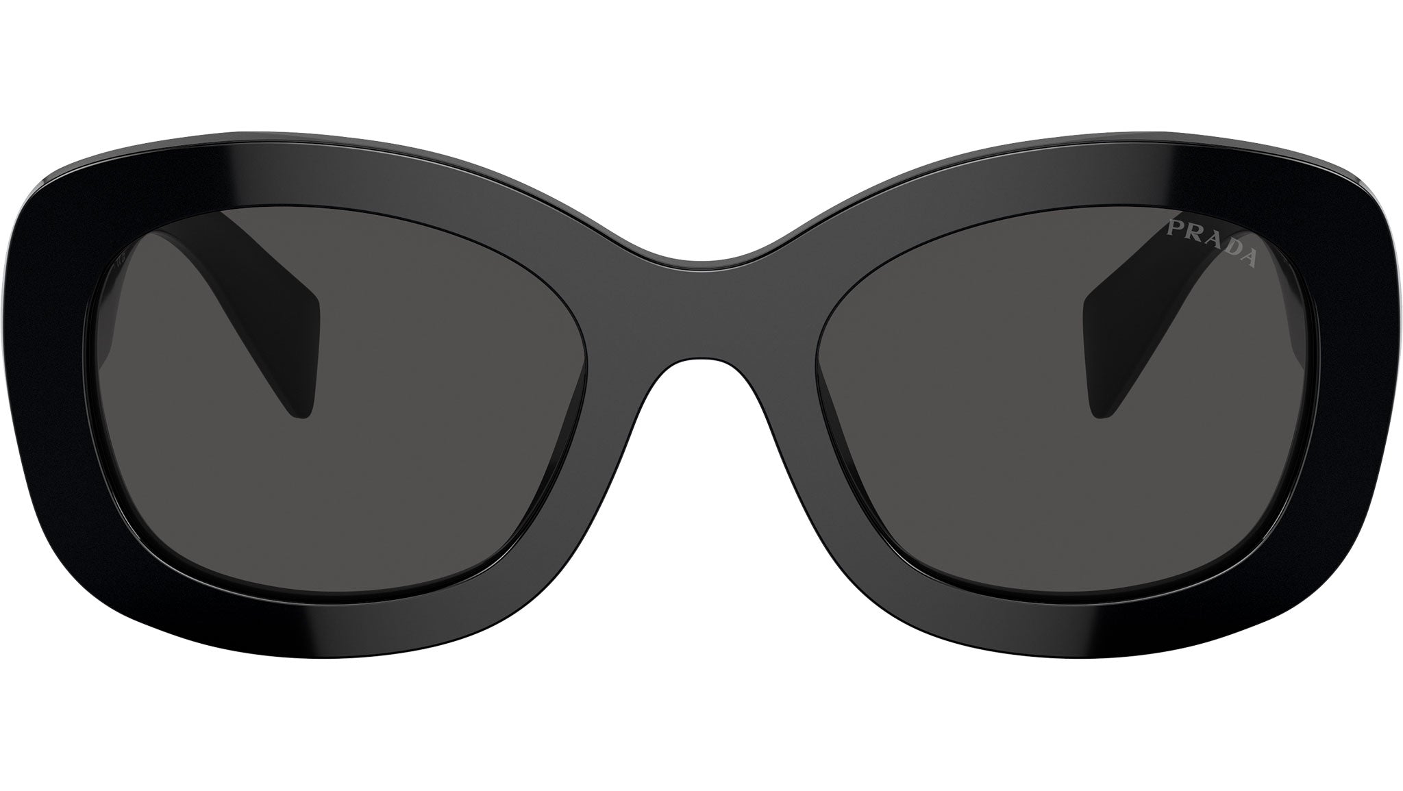 Prada PR A13S Sunglasses 1AB5S0 Black - eye-oo.com