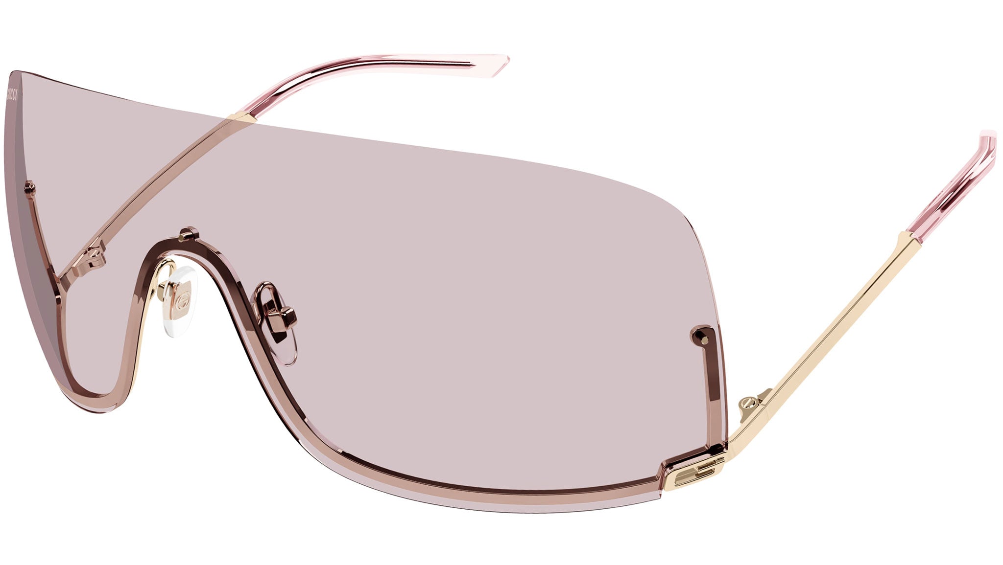 Gucci GG1560S 004 Sunglasses Pink Gold - eye-oo.com