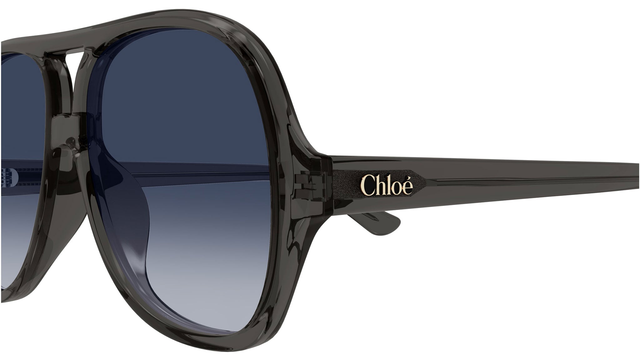 CH0289S Chloé Pilot Sunglasses 001 Grey - eye-oo.com