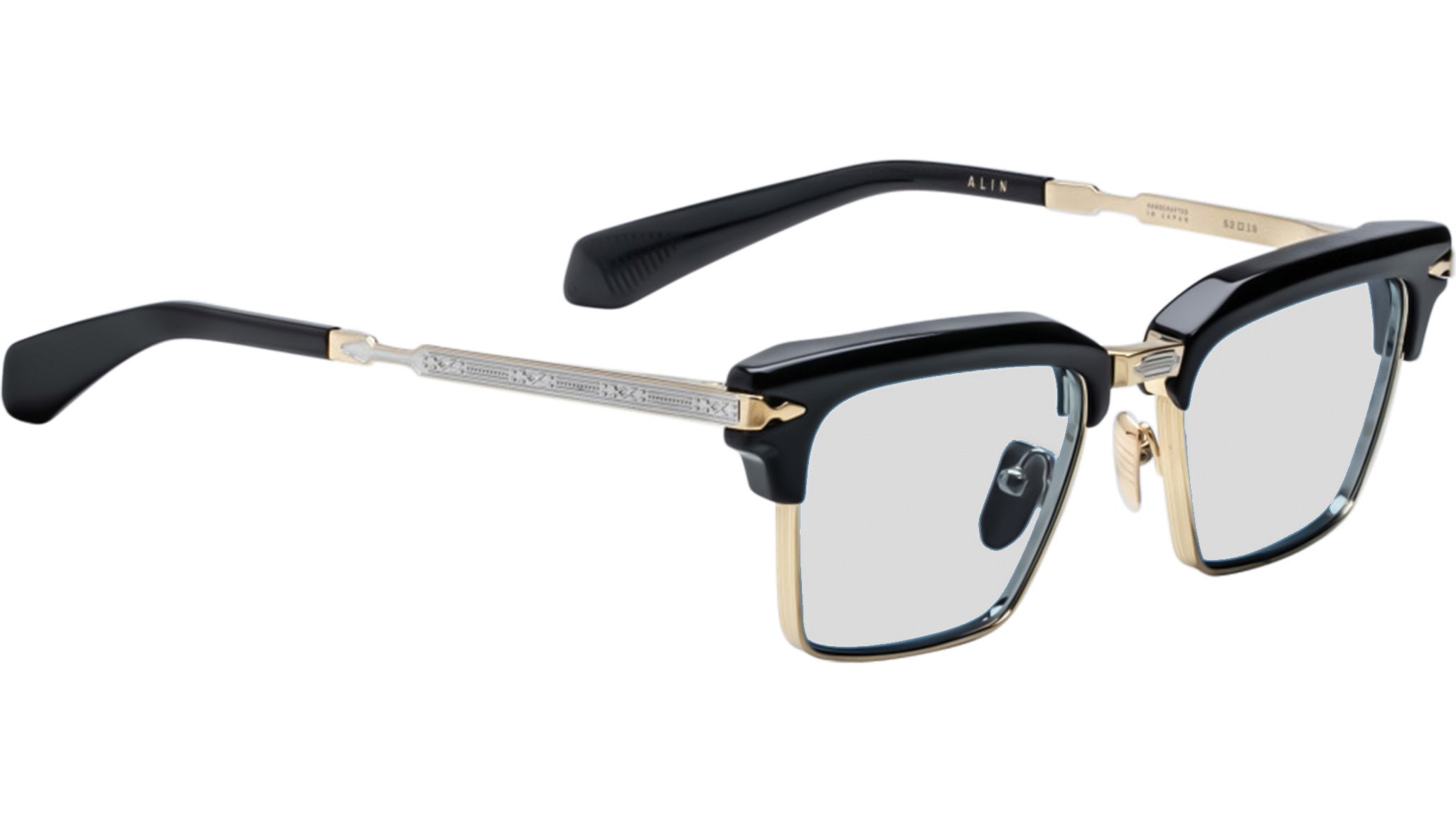Jacques Marie Mage Alin Black RX Optical Frame JMMILRX-88 - eye-oo.com