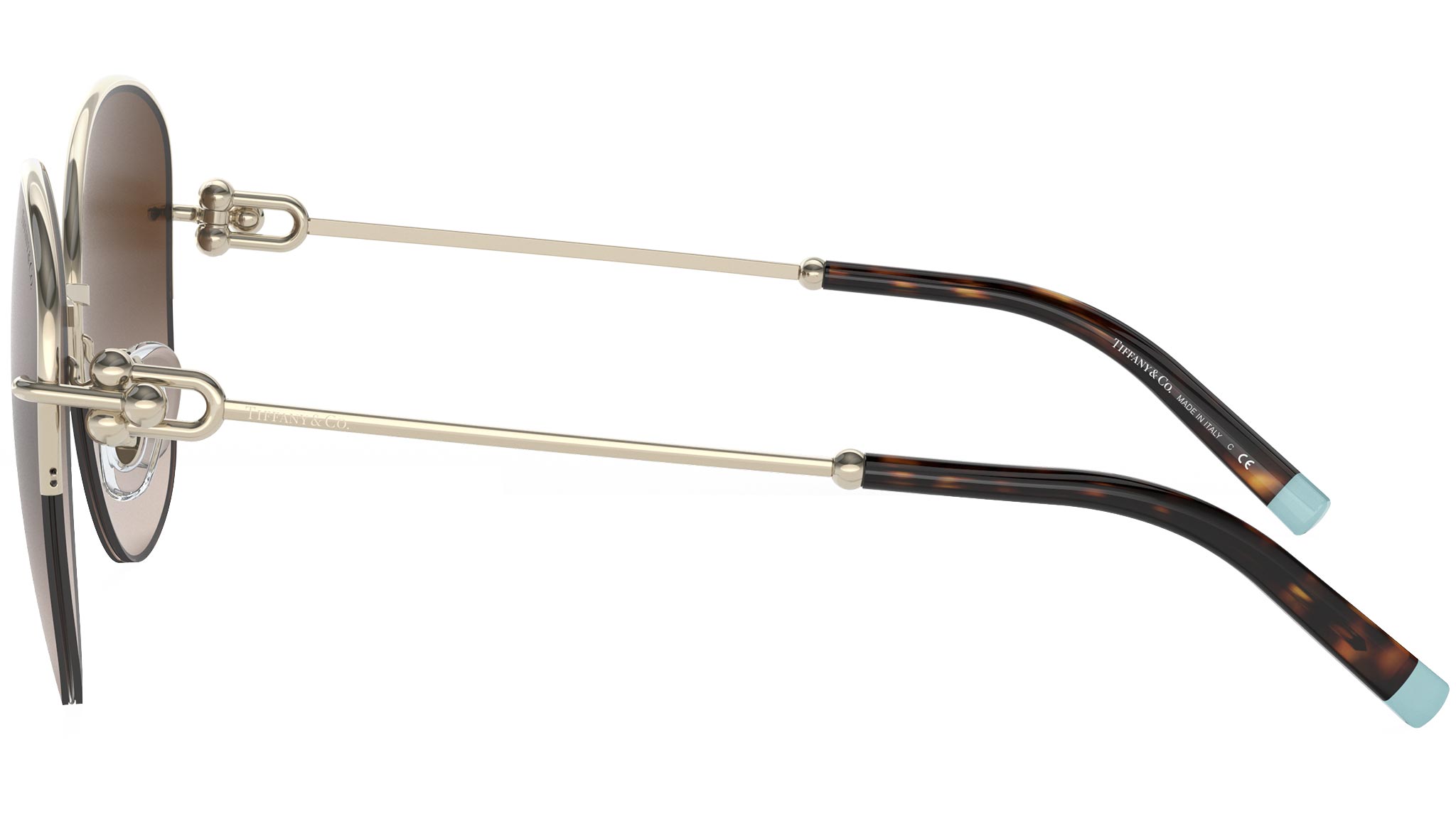 Tiffany & Company TF3082 Sunglasses Hardware Luxury Designer Pale Gold #109 Tiffany TF3082 Sunglasses | LensCrafters main image 3