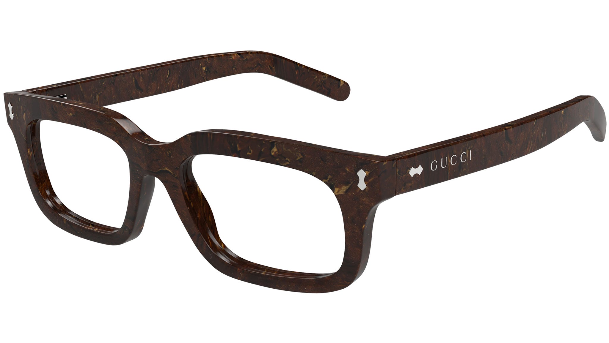 Gucci Sunglasses GG1711S 003 Shiny Brown Radica - eye-oo.com