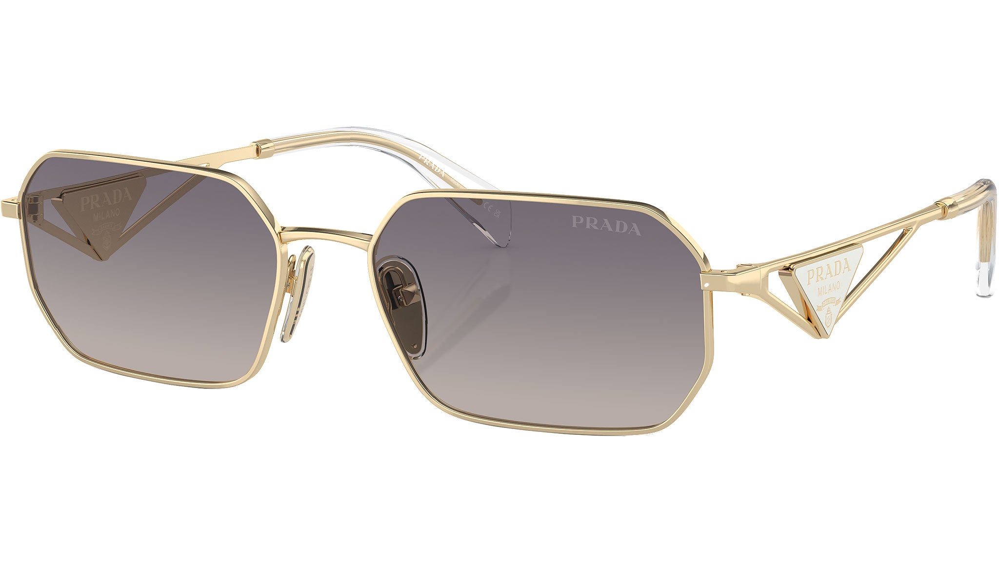 Prada Pale Gold Sunglasses Prada PR 57YS Sunglasses | LensCrafters main image 2