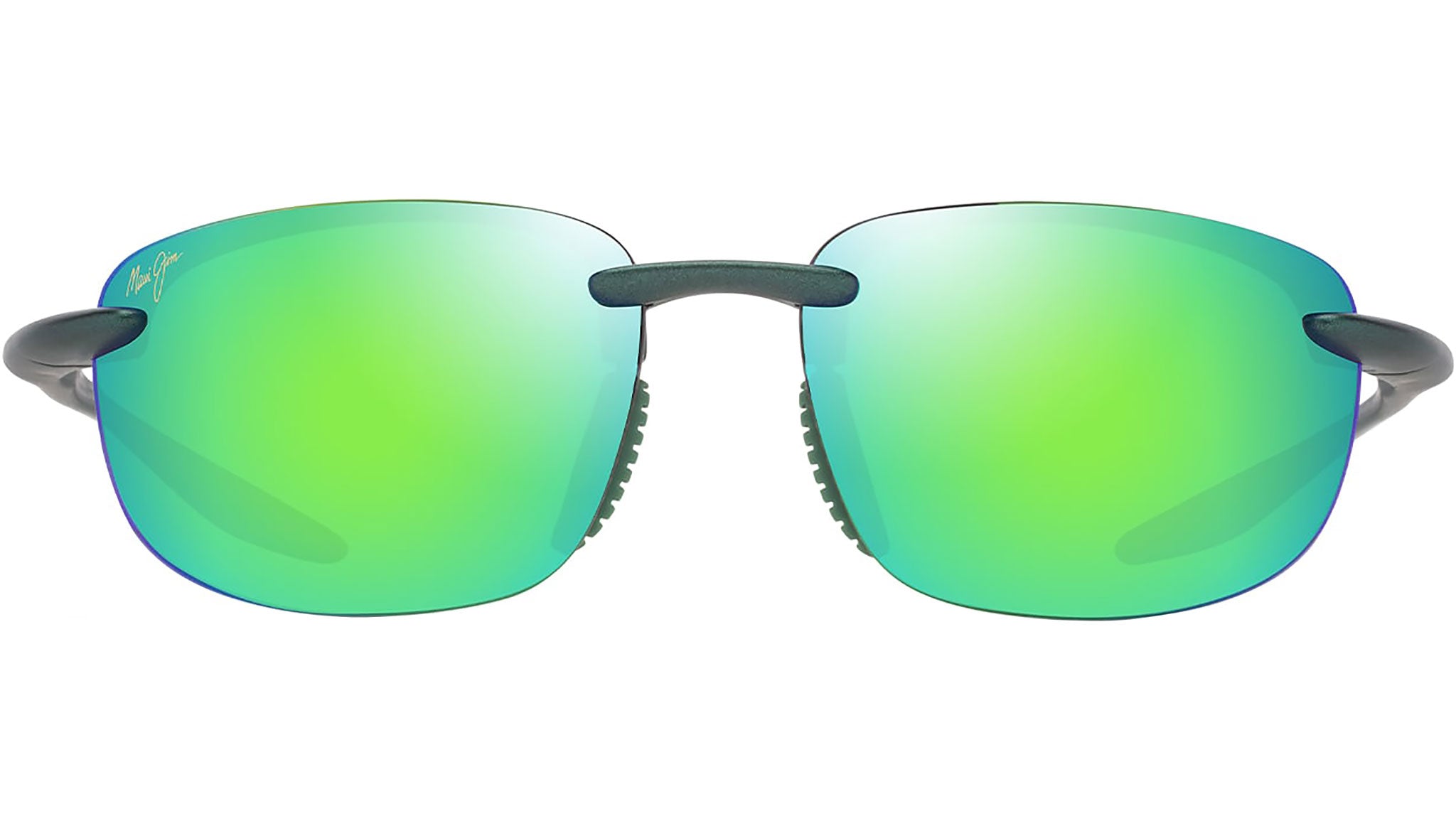 Maui Jim Hookipa Ultra GM676 15 Sunglasses Metal Matte Green