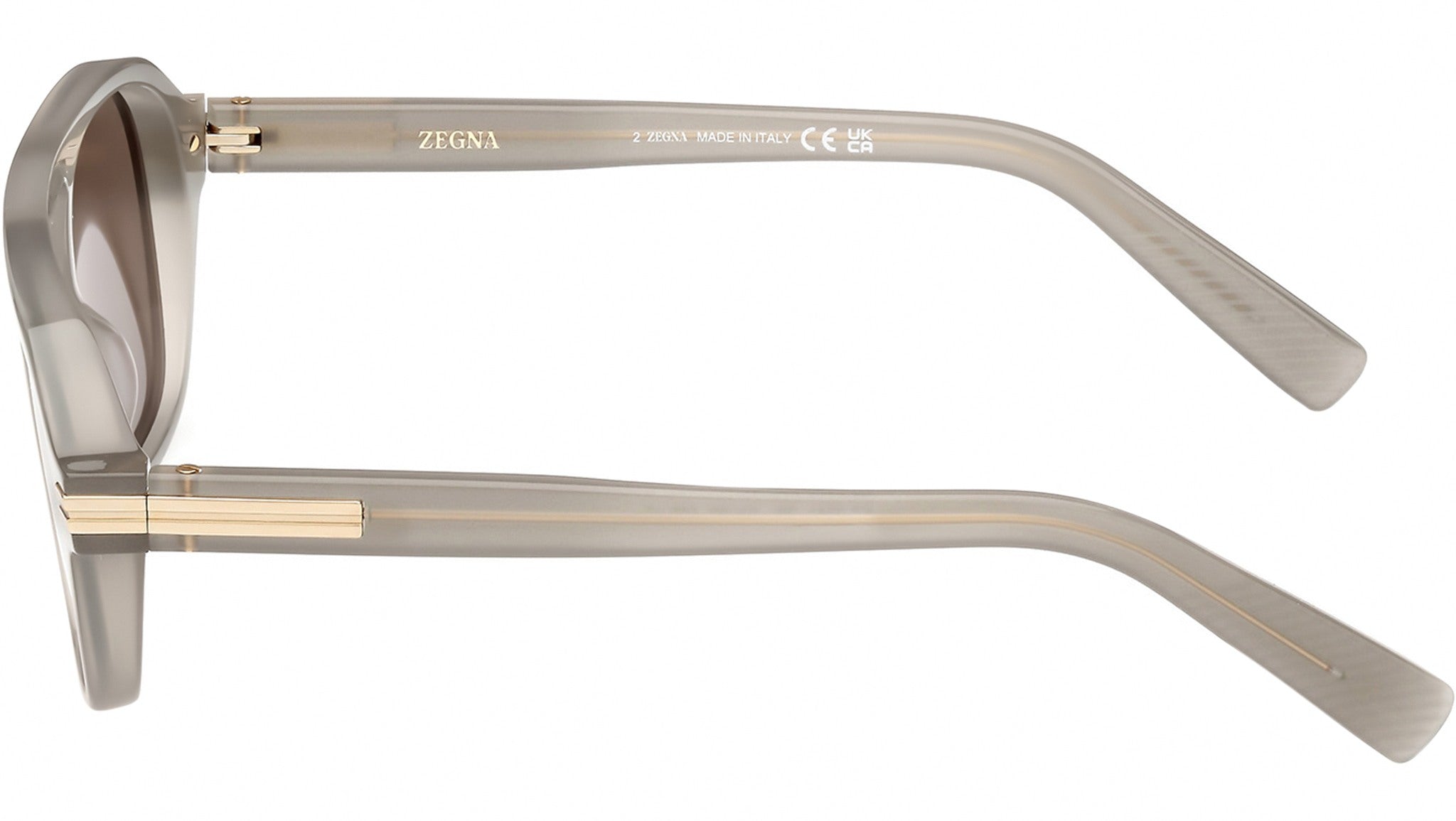 Zegna EZ0241 20L Sunglasses Shiny Grey - eye-oo.com