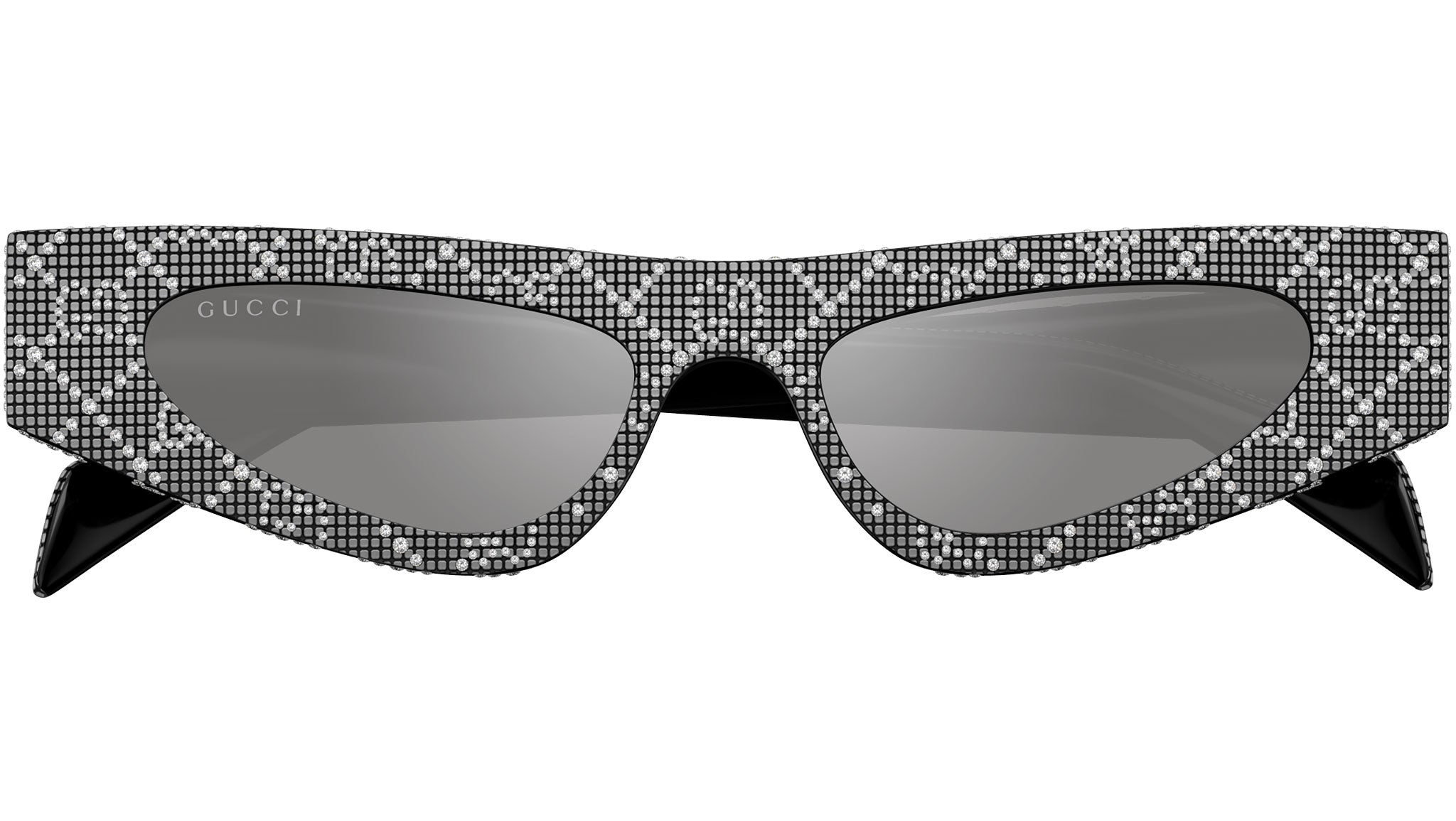 Gucci Sunglasses GG1779S 009 Black Black Strass - eye-oo.com