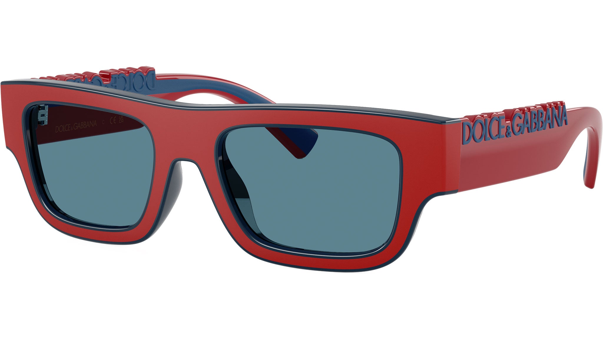 Dolce & Gabbana Kids DX 6011 Sunglasses 346680 Red / Blue - eye-oo.com