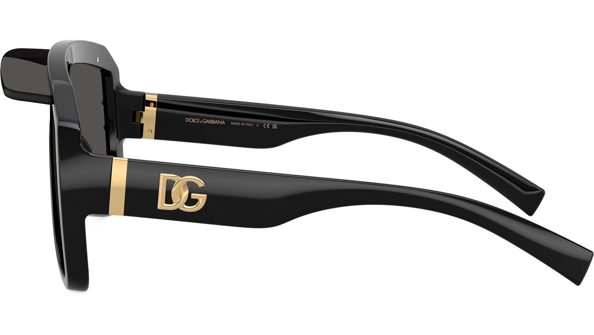 DG6205 Dolce & Gabbana Sunglasses 501/87 Black - eye-oo.com display picture 1