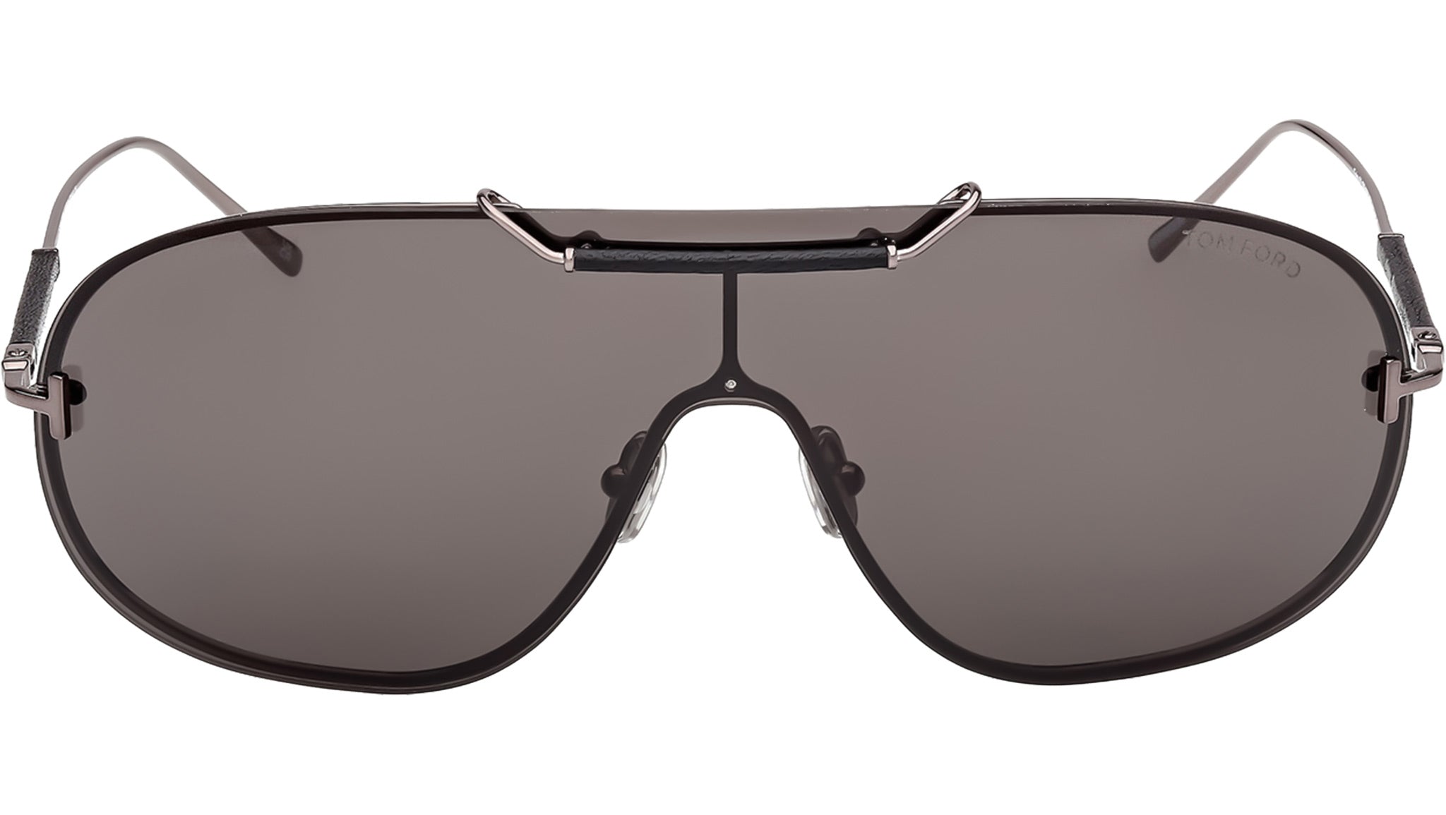 Tom Ford Tyler-02 Sunglasses FT1309 08A Shiny Gunmetal - eye-oo.com