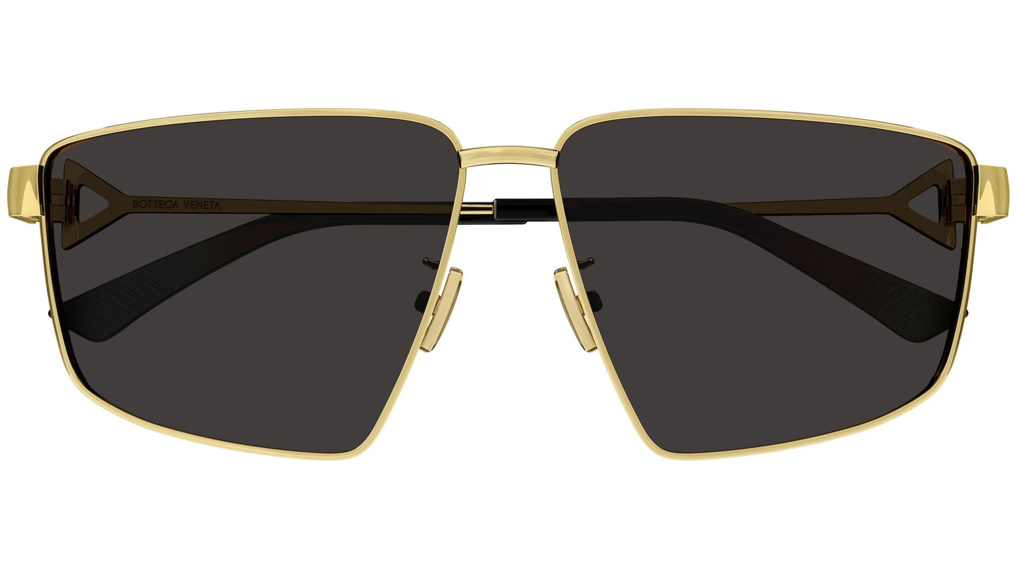 BOTTEGA VENETA BV1223S sunglasses with gold frames Lunette de soleil Bottega Veneta BV1223S - Malensquare main image 4