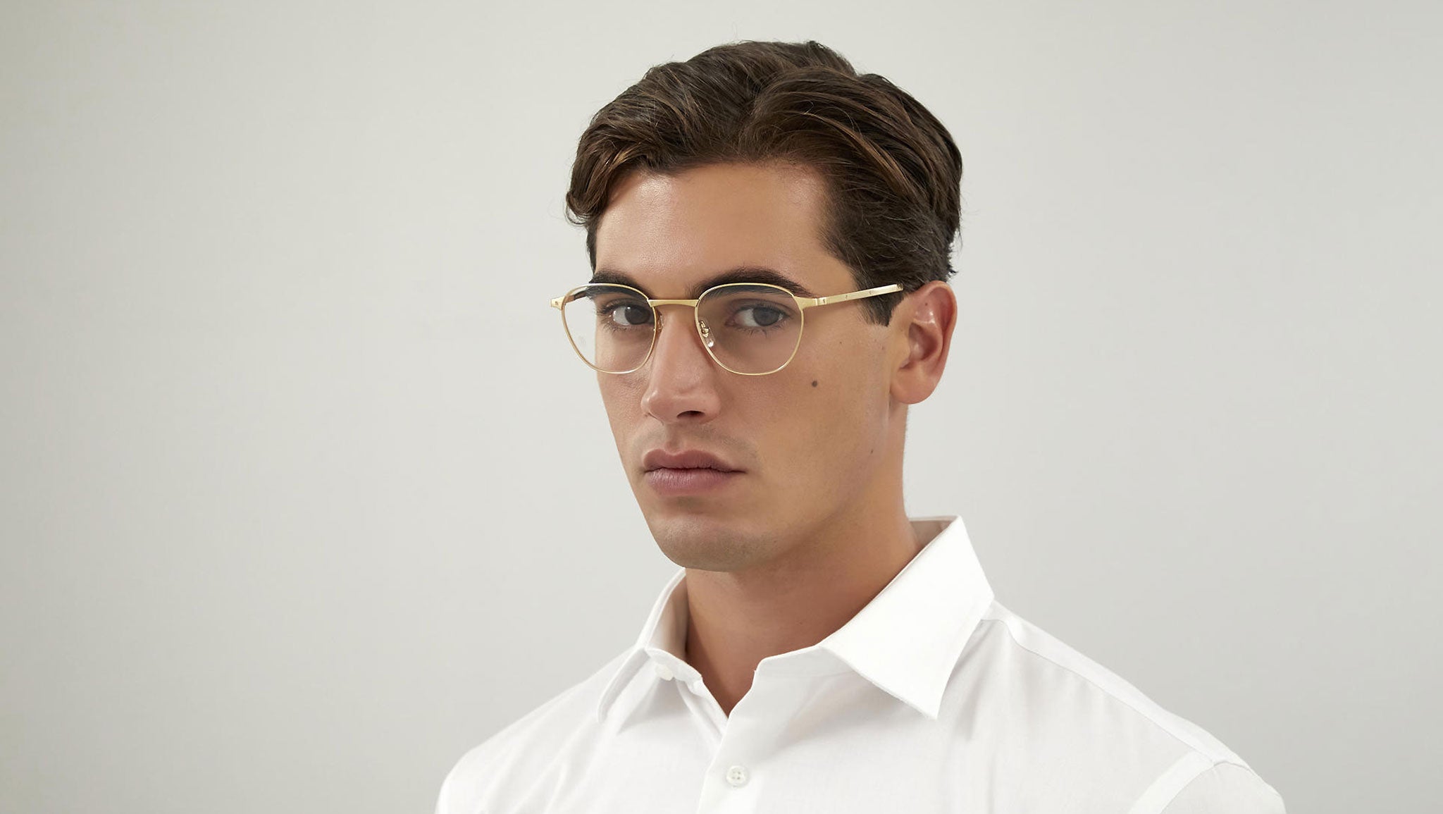 Cartier CT0337O 001 Shiny Gold Optical Frame - eye-oo.com