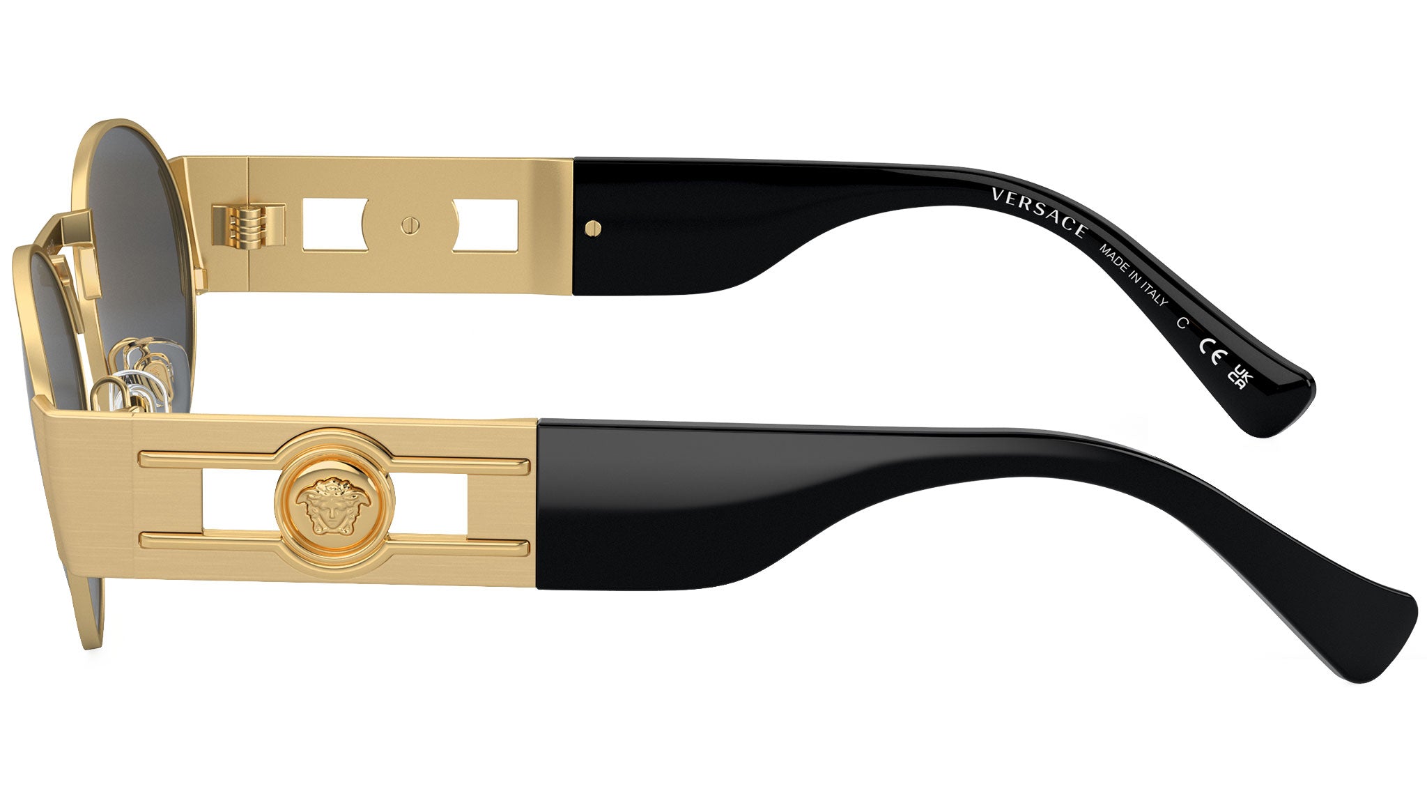 Versace VE2264 Sunglasses 100287 Matte Gold - eye-oo.com