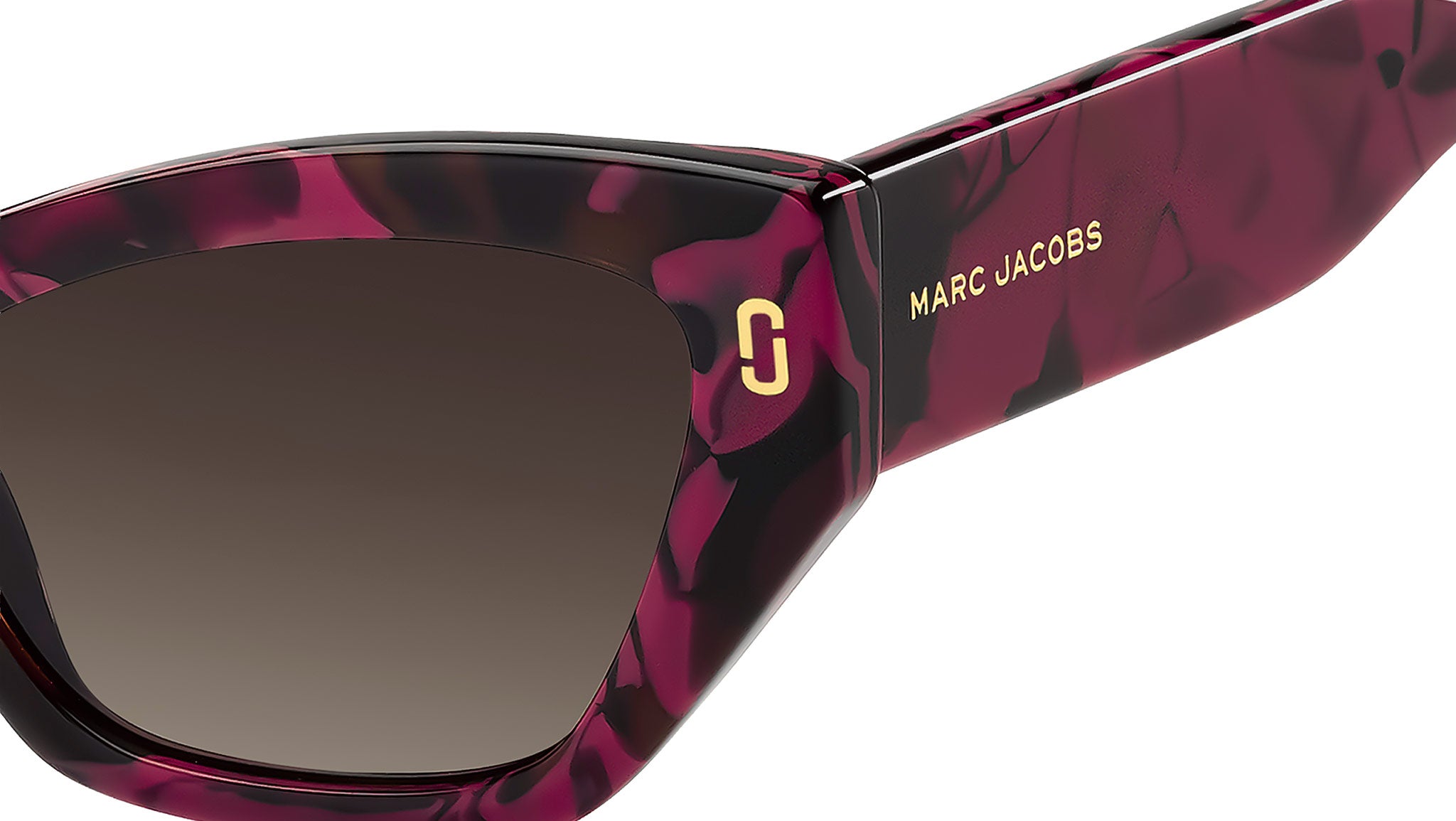 Marc Jacobs MJ 1117/S I34 HA Sunglasses Marble Burgundy - eye-oo.com