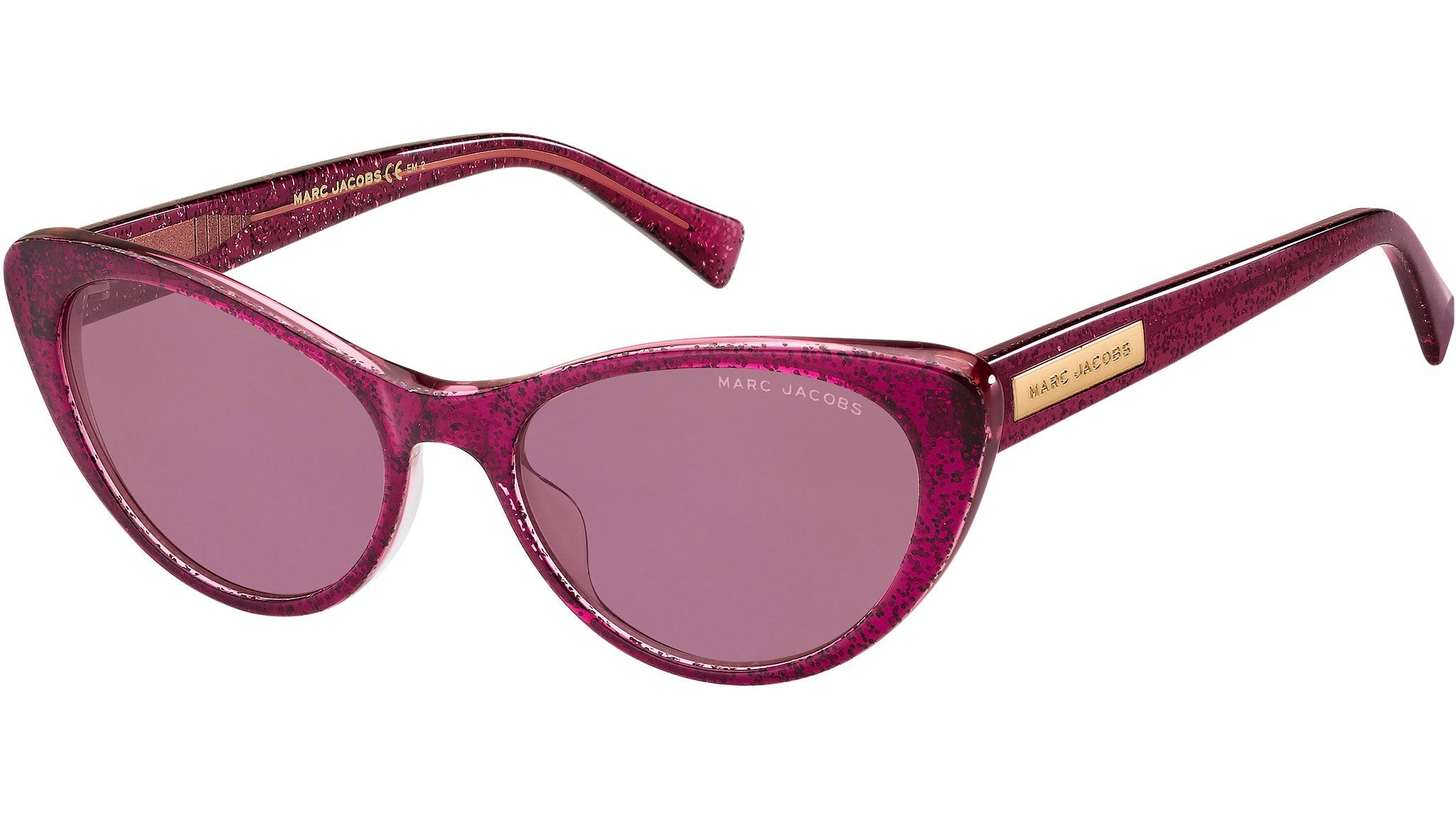Marc Jacobs MARC 425/S EGL Sunglasses Glitter Burgundy - eye  display picture 1