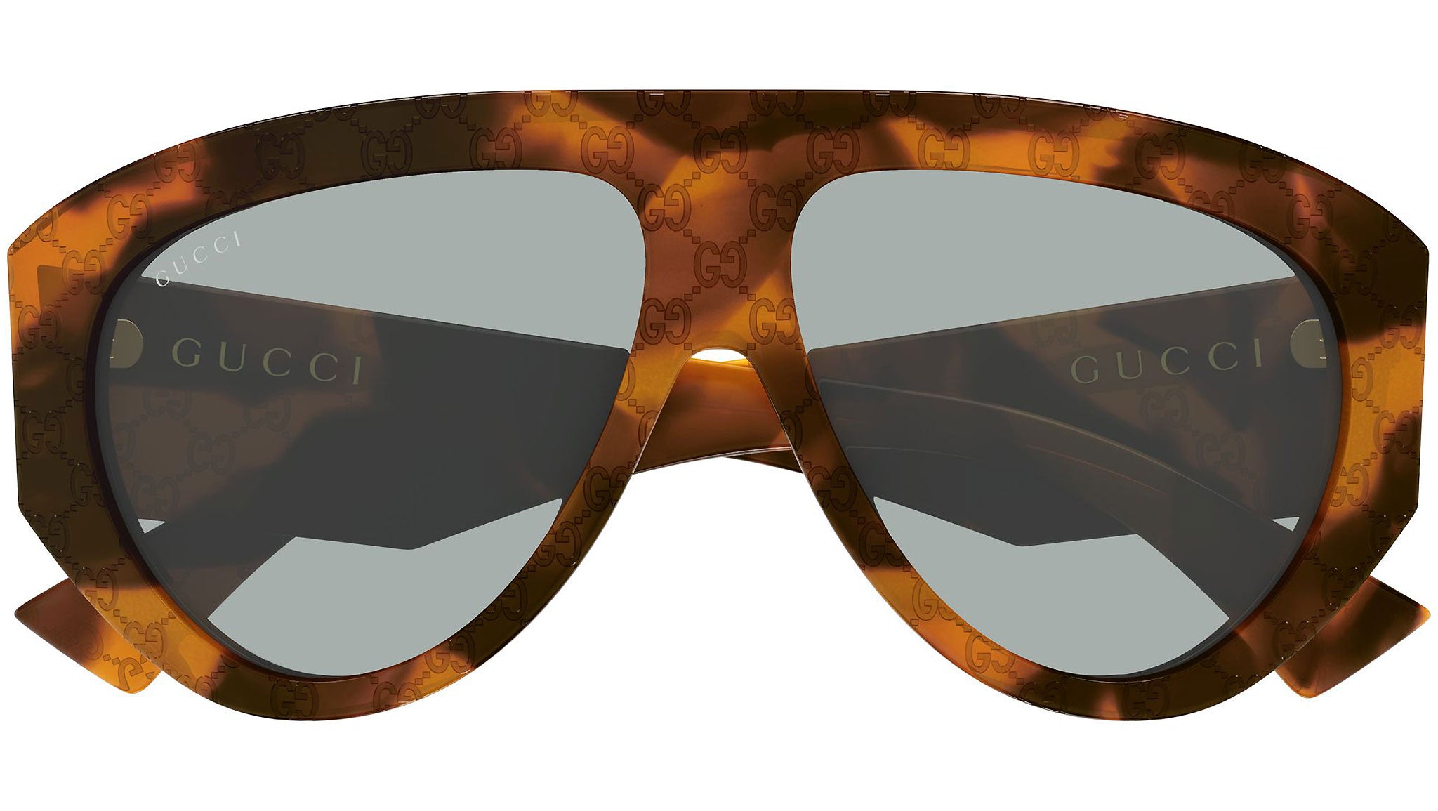Gucci GG2128S 003 Havana Sage Sunglasses - eye-oo.com