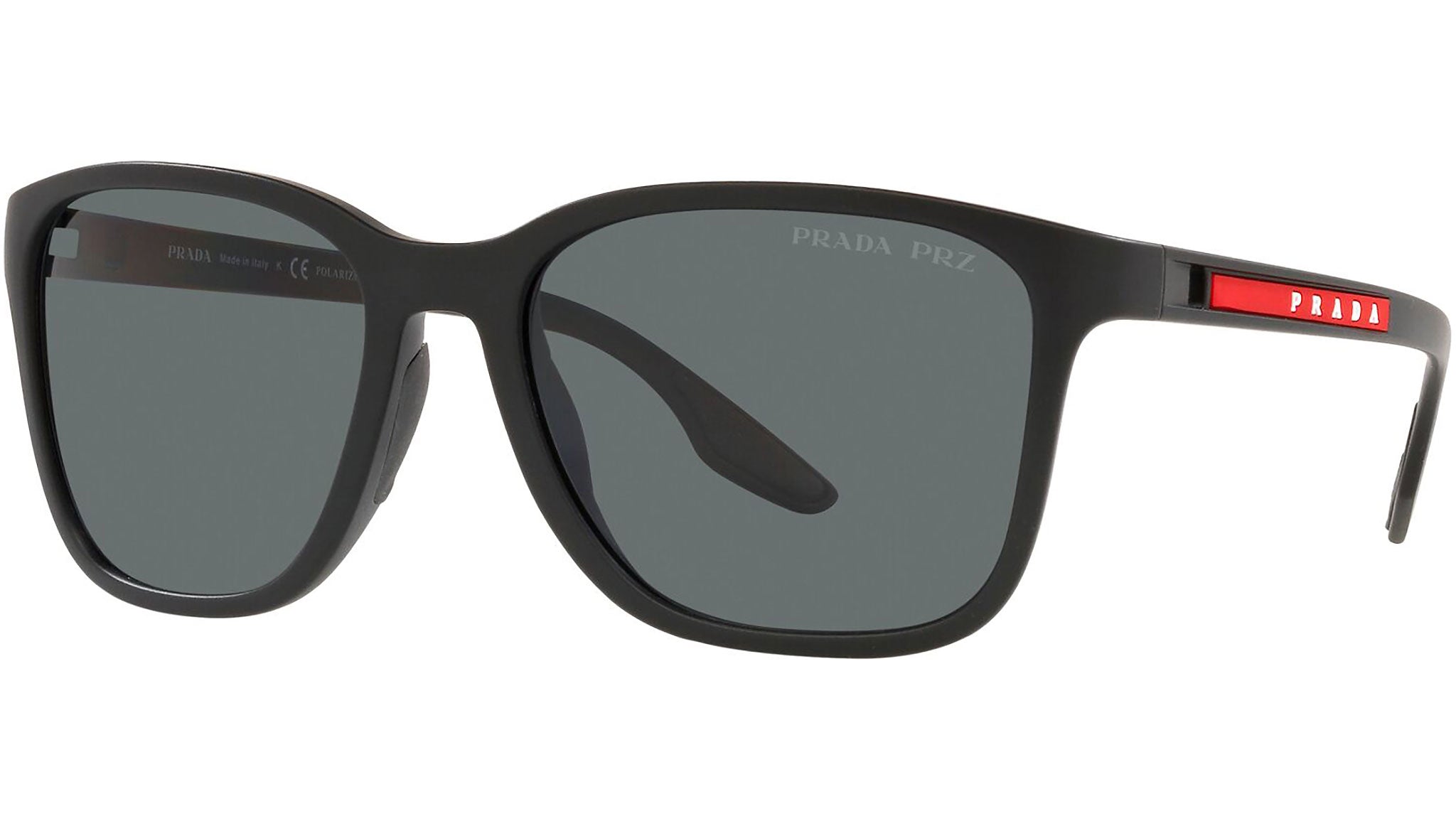NIB Prada 02WS Black Sunglasses PS 02WS black rubber - eye-oo.com main image 3