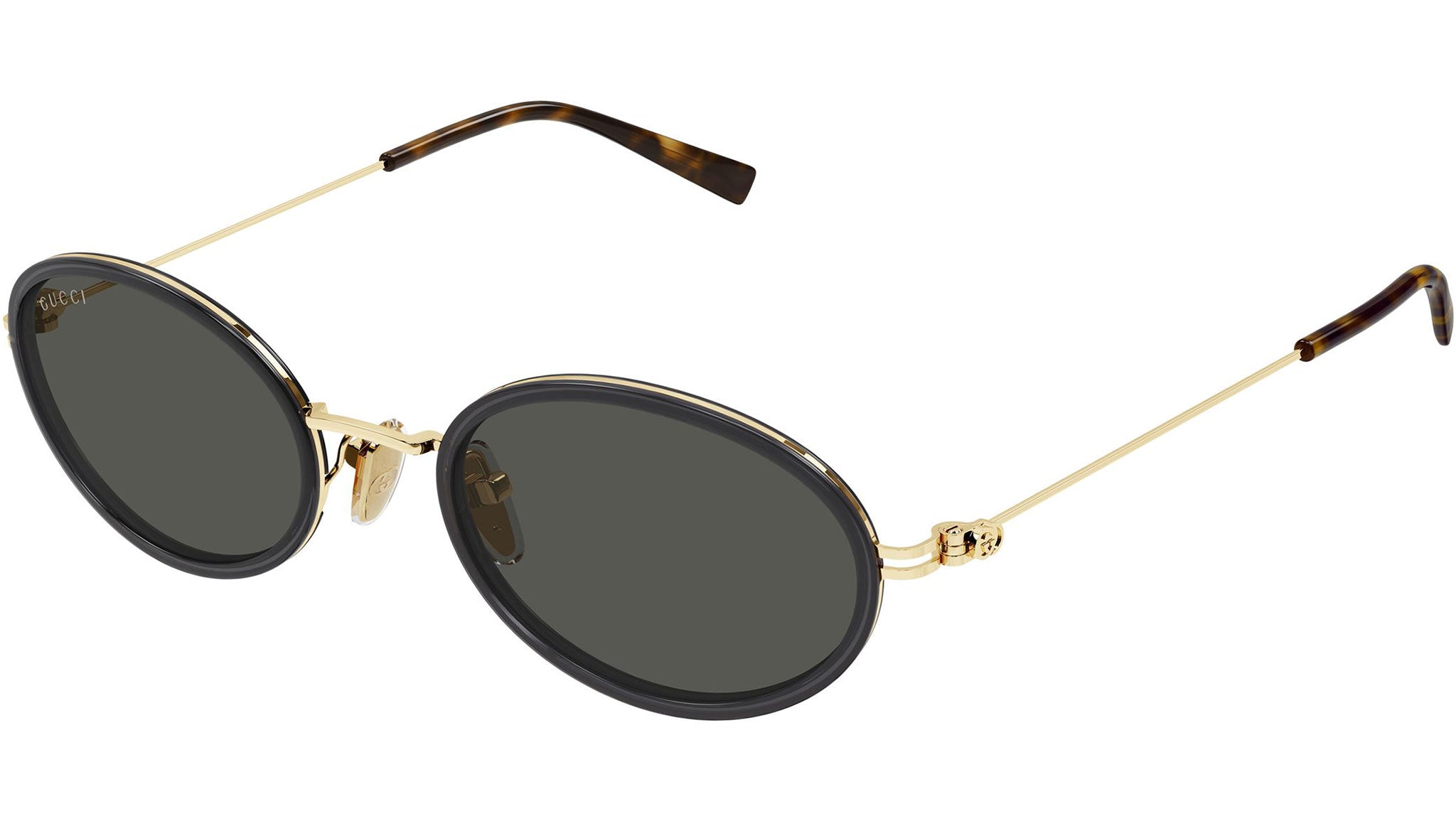Gucci GG1980S 001 Grey Panthos Sunglasses - eye-oo.com
