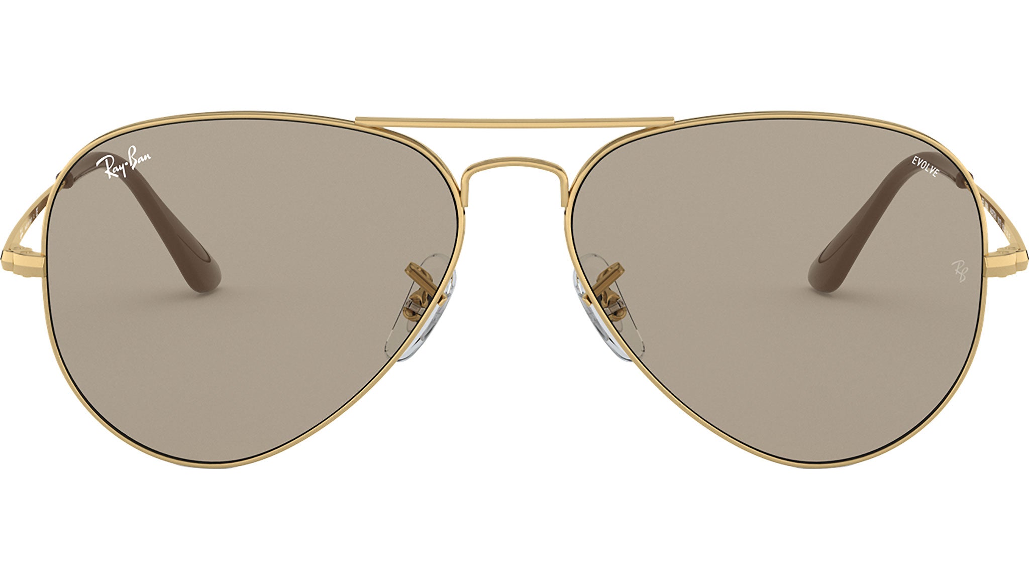 Ray-Ban Aviator Metal II RB3689 001/T2 Gold Sunglasses
