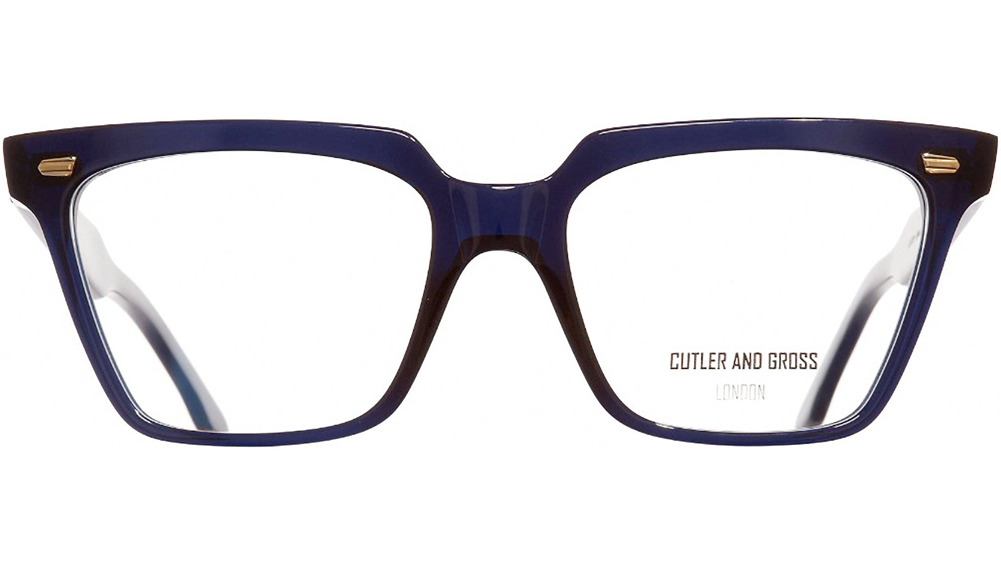 Cutler and Gross 1346 Eyeglasses 06 Classic Navy Blue