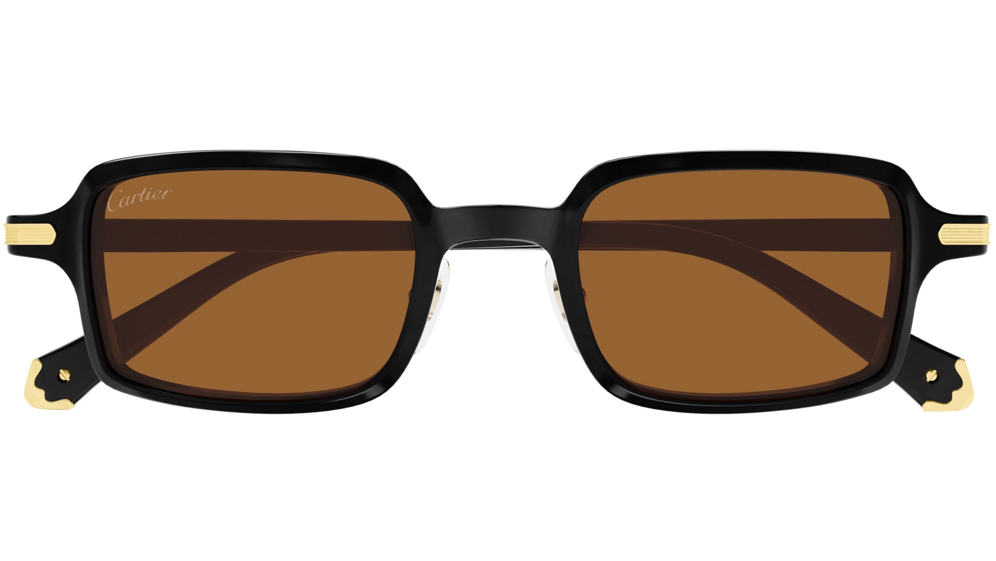 Cartier Première CT0539S Sunglasses 003 Shiny Black - eye-oo.com