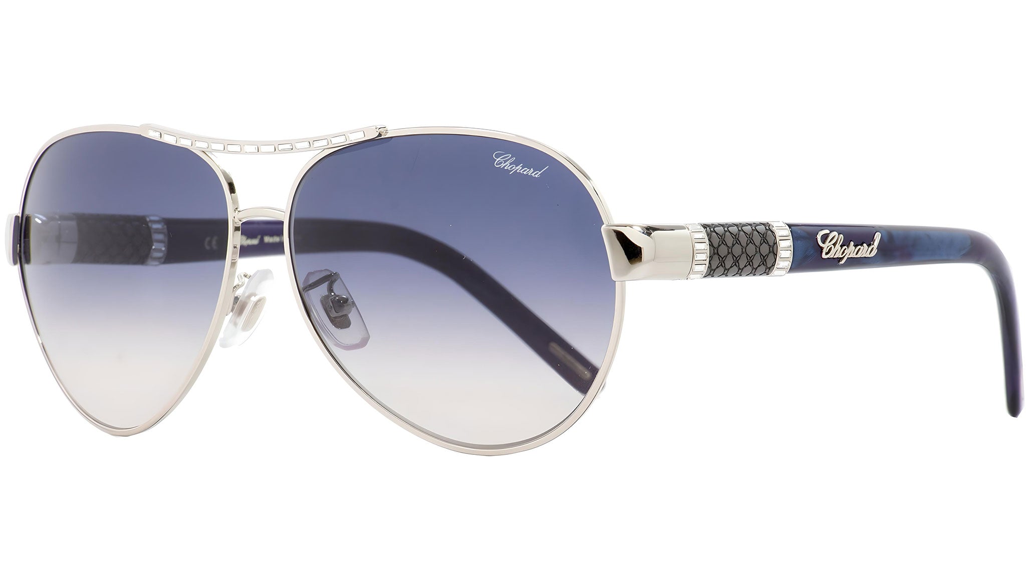 SCHA59S Chopard Sunglasses 0579 Palladium - eye-oo.com