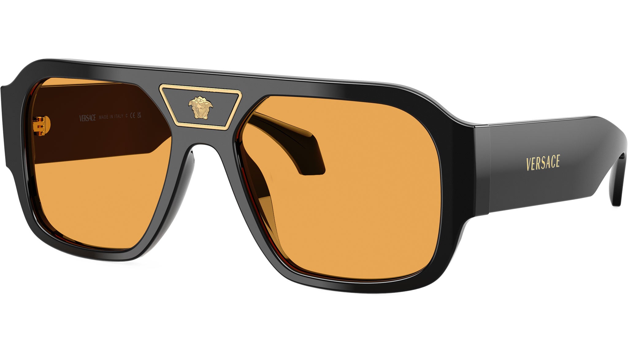 Versace VE4508U Sunglasses GB1/7 Black - eye-oo.com display picture 3