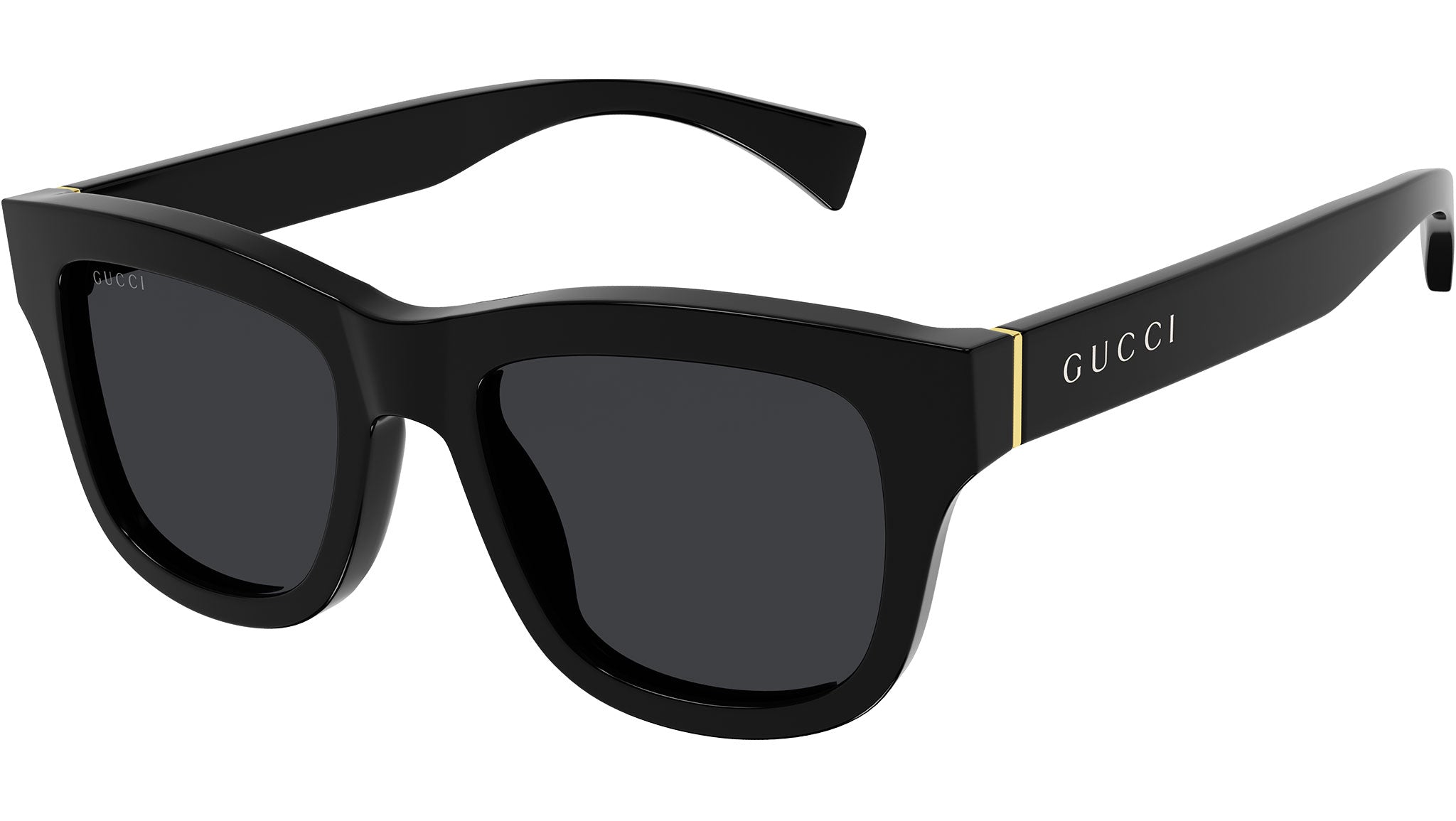 GUCCI Black & Smoke Square Sunglasses Gucci Men main image 2