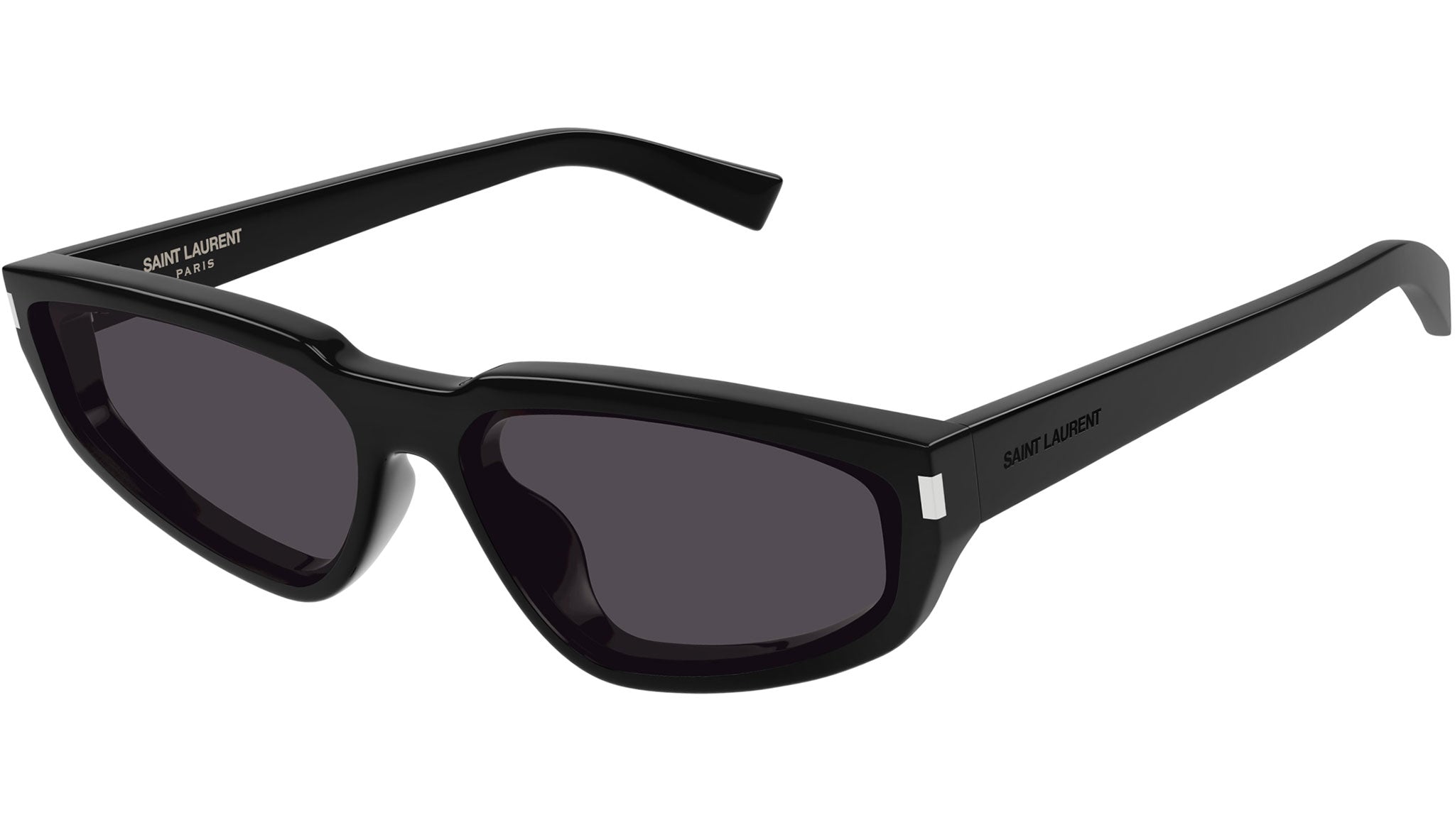 【SALE】Saint Laurent ブラック サングラス Saint Laurent SL 634 NOVA Sunglasses 001 Shiny Black - eye-oo.com