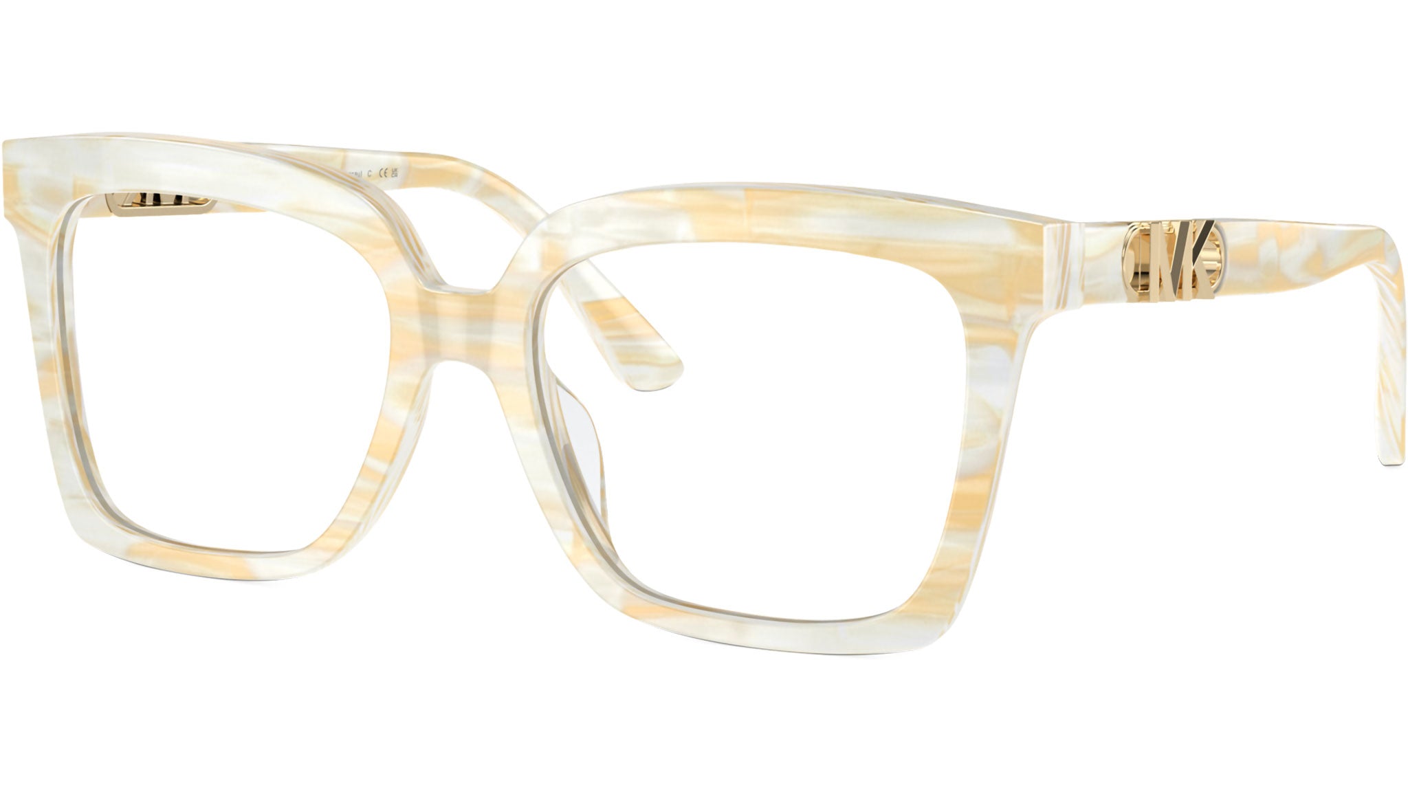 Michael Kors Nassau MK4119U Optical Frame 4001 Ivory Horn - eye-oo.com