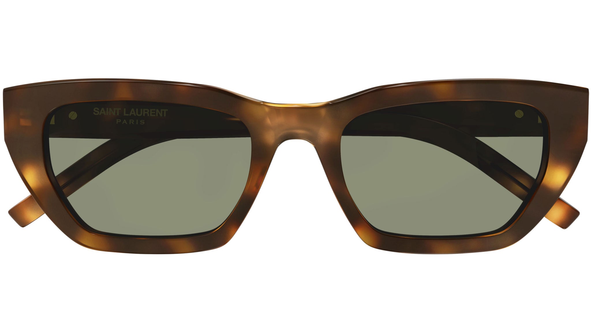 Saint Laurent SL M127/F Sunglasses 003 Shiny Havana - eye-oo.com