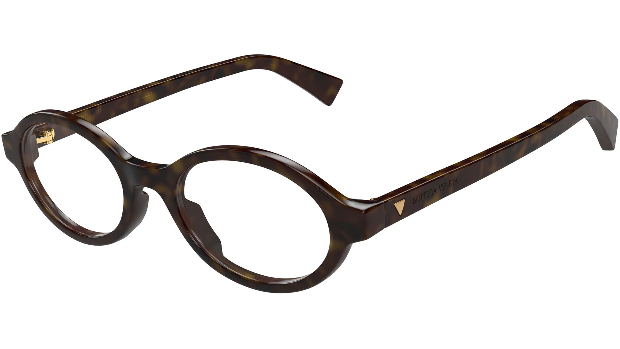 BV1367O Bottega Veneta Panthos Glasses 002 Dark Havana - eye-oo.com