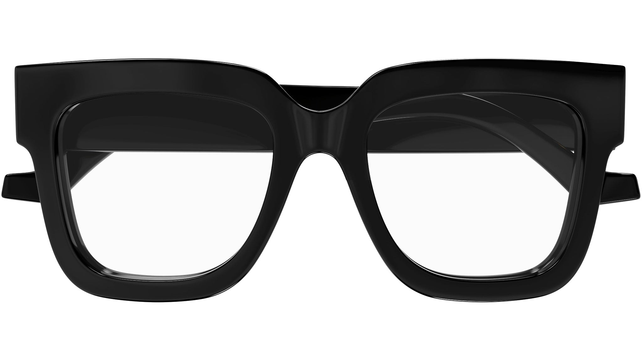 Gucci GG1549O 001 Eyeglasses Shiny Black - eye-oo.com
