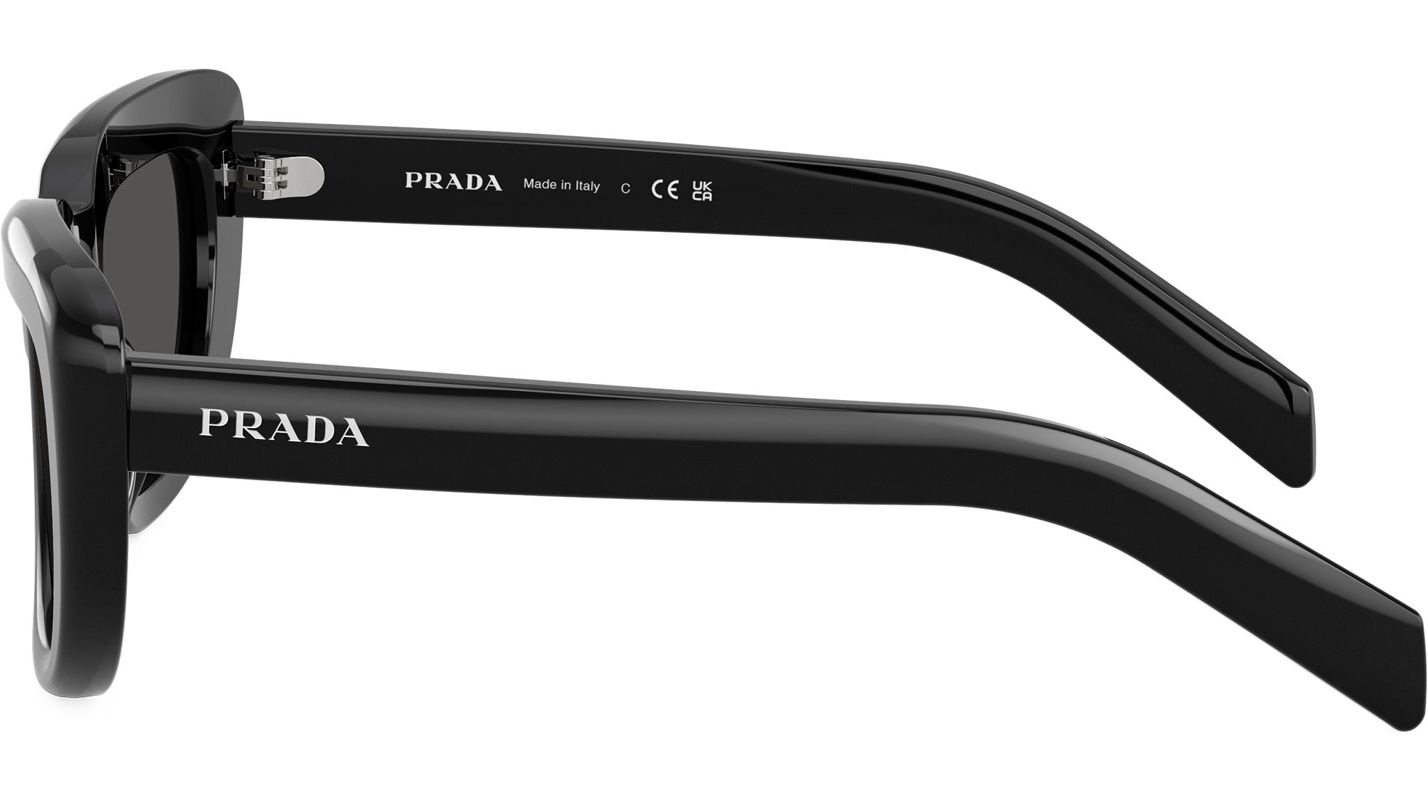 PR D07S Prada Sunglasses 16K08Z Black - eye-oo.com
