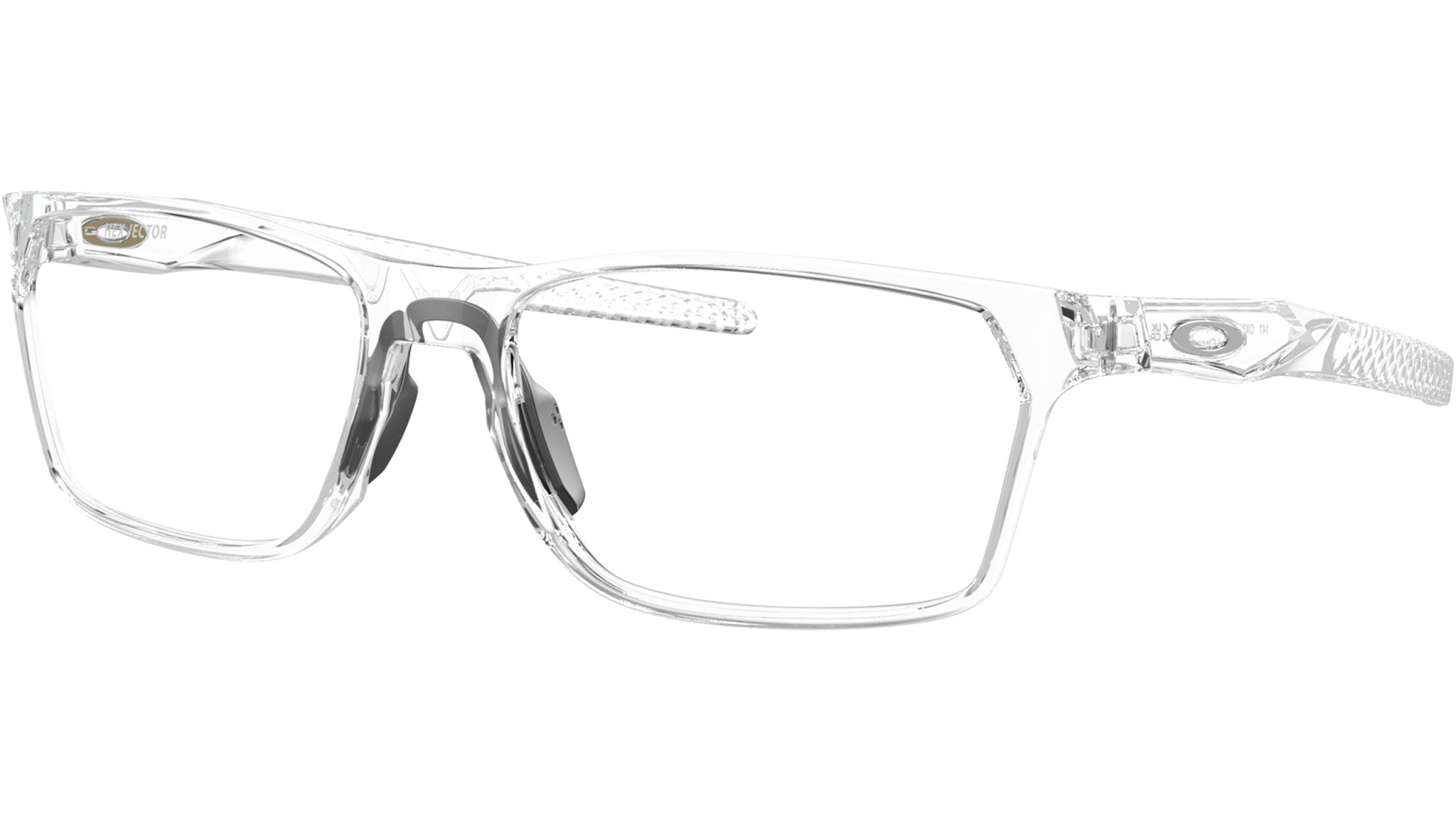 Oakley Hex Jector OX8032 803206 Optical Frame Polished Clear - eye