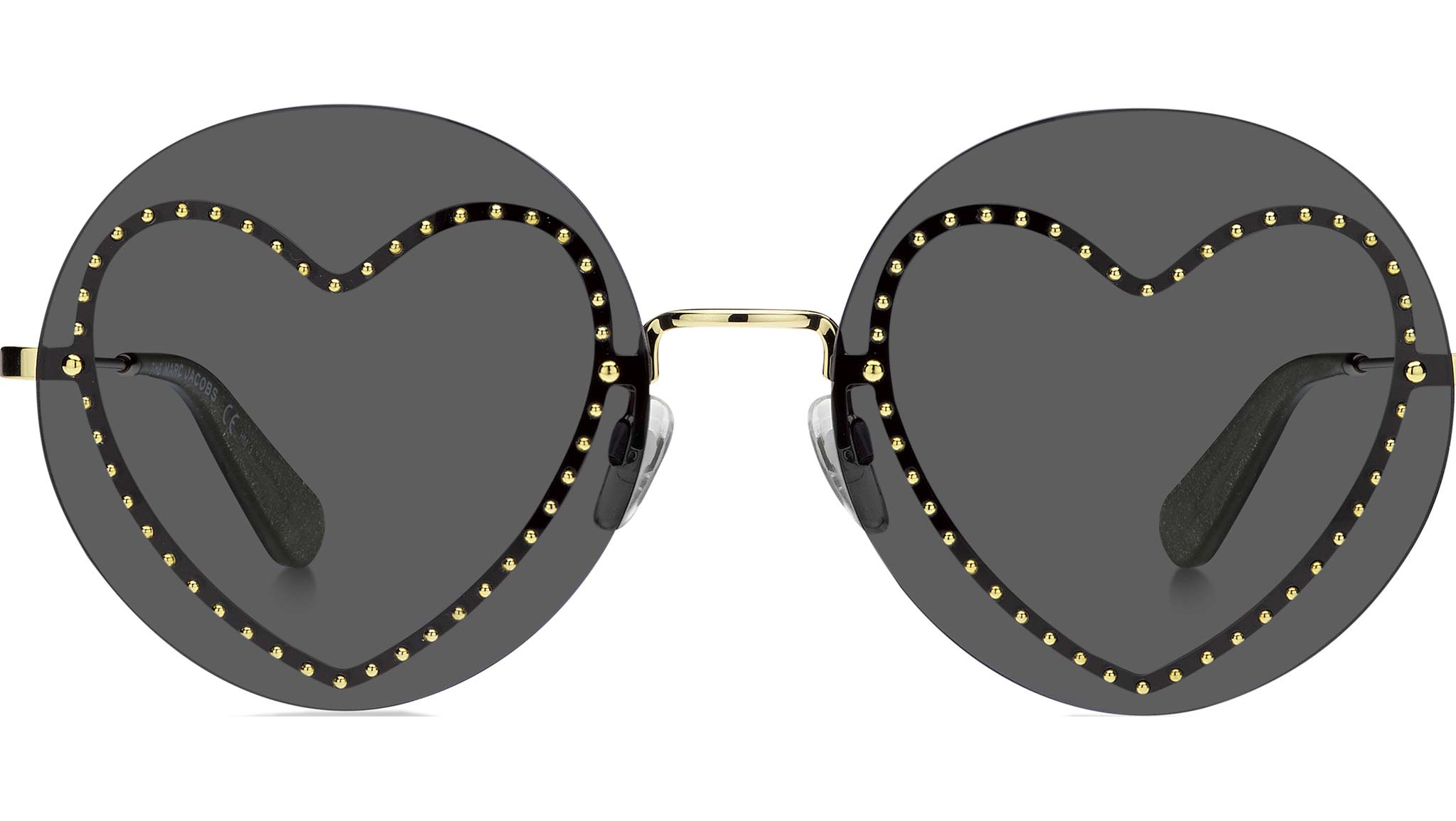 Marc jacobs heart sunglasses Marc Jacobs Sunglasses Heart Shape | Depop main image 4