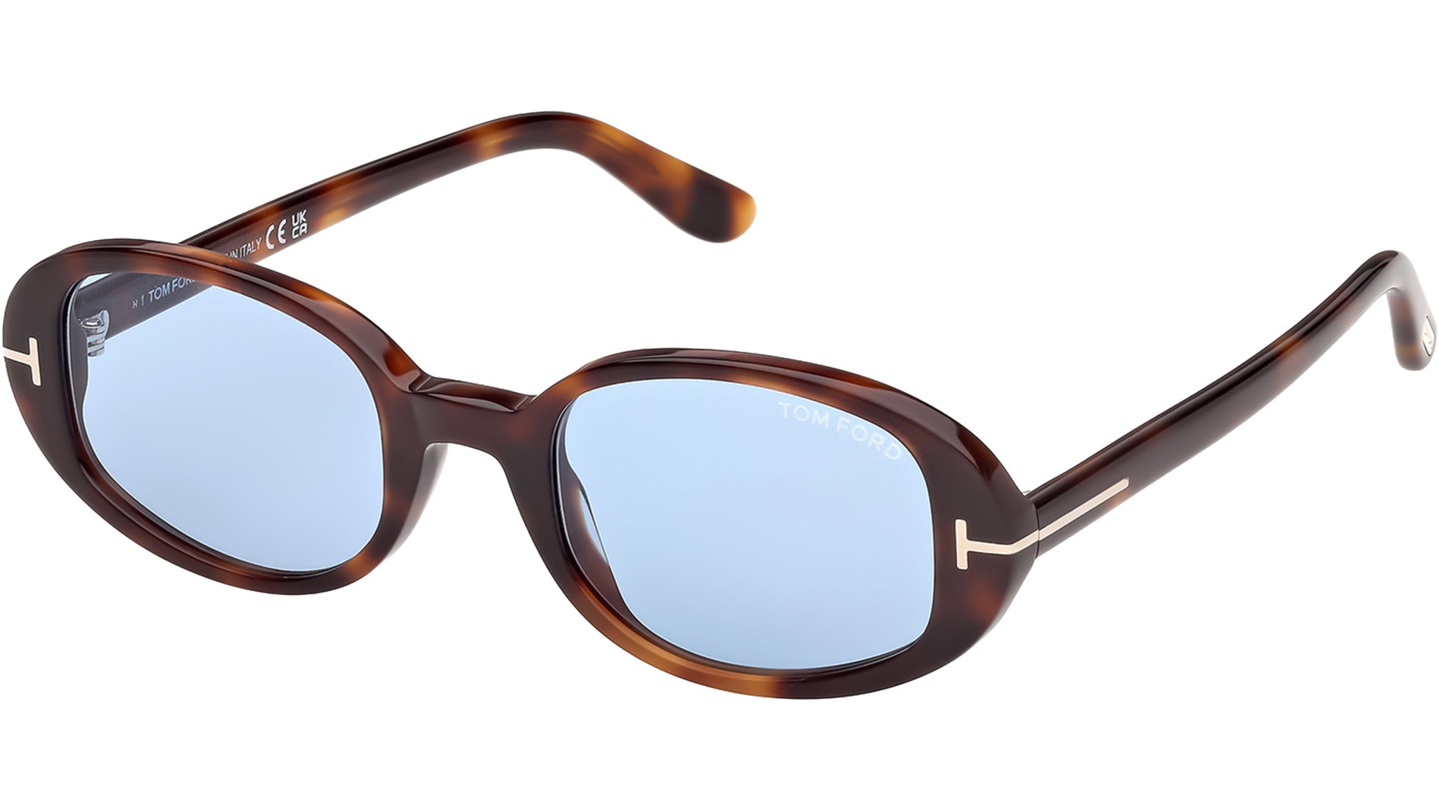 Tom Ford Iggy Sunglasses FT1364 53V Blonde Havana - eye-oo.com