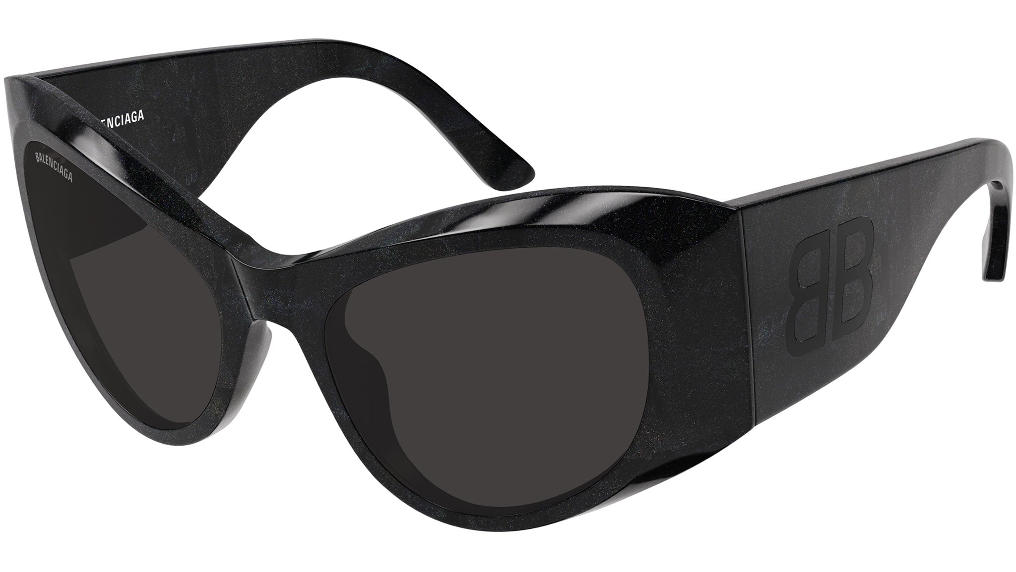 BB0393S Balenciaga Butterfly Sunglasses 003 Black - eye-oo.com display picture 2