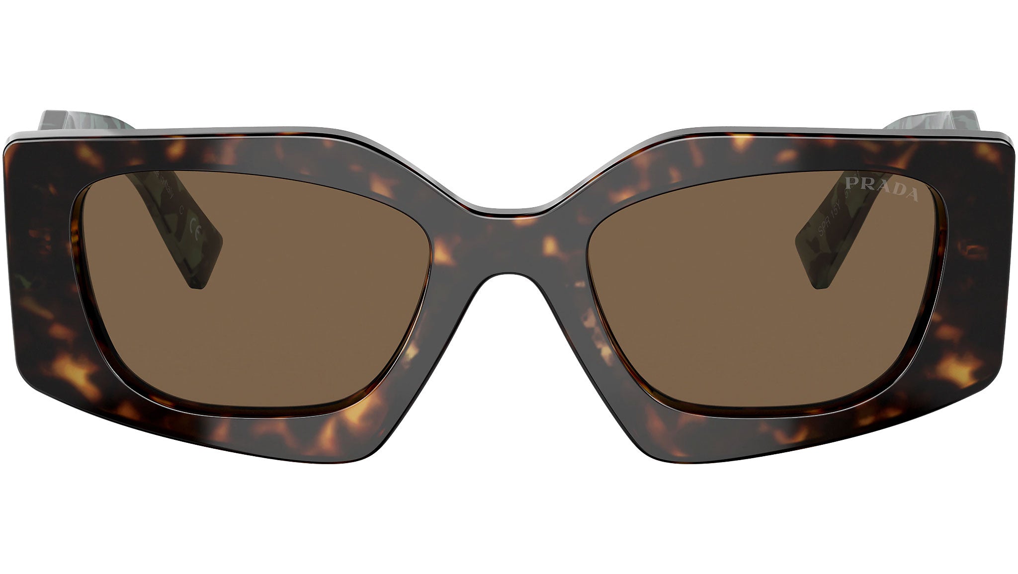 Prada 2AU06B Tortoise sunglasses dark brown Prada - PR 13ZS Sunglasses | Specs Collective main image 3