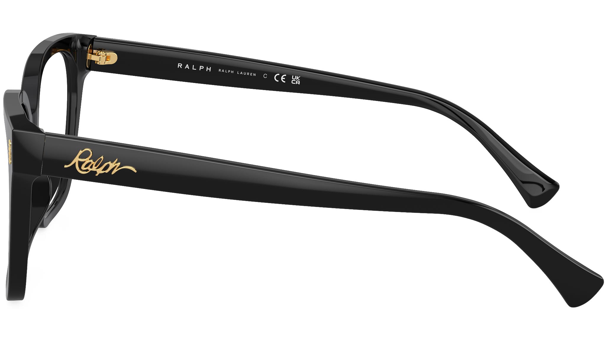 Ralph RA7158U Optical Frame 5001 Black - eye-oo.com