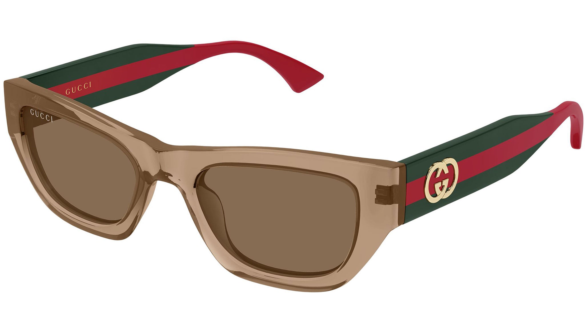 GUCCI　サングラス Gucci GG2116S 004 Brown Sunglasses - eye-oo.com